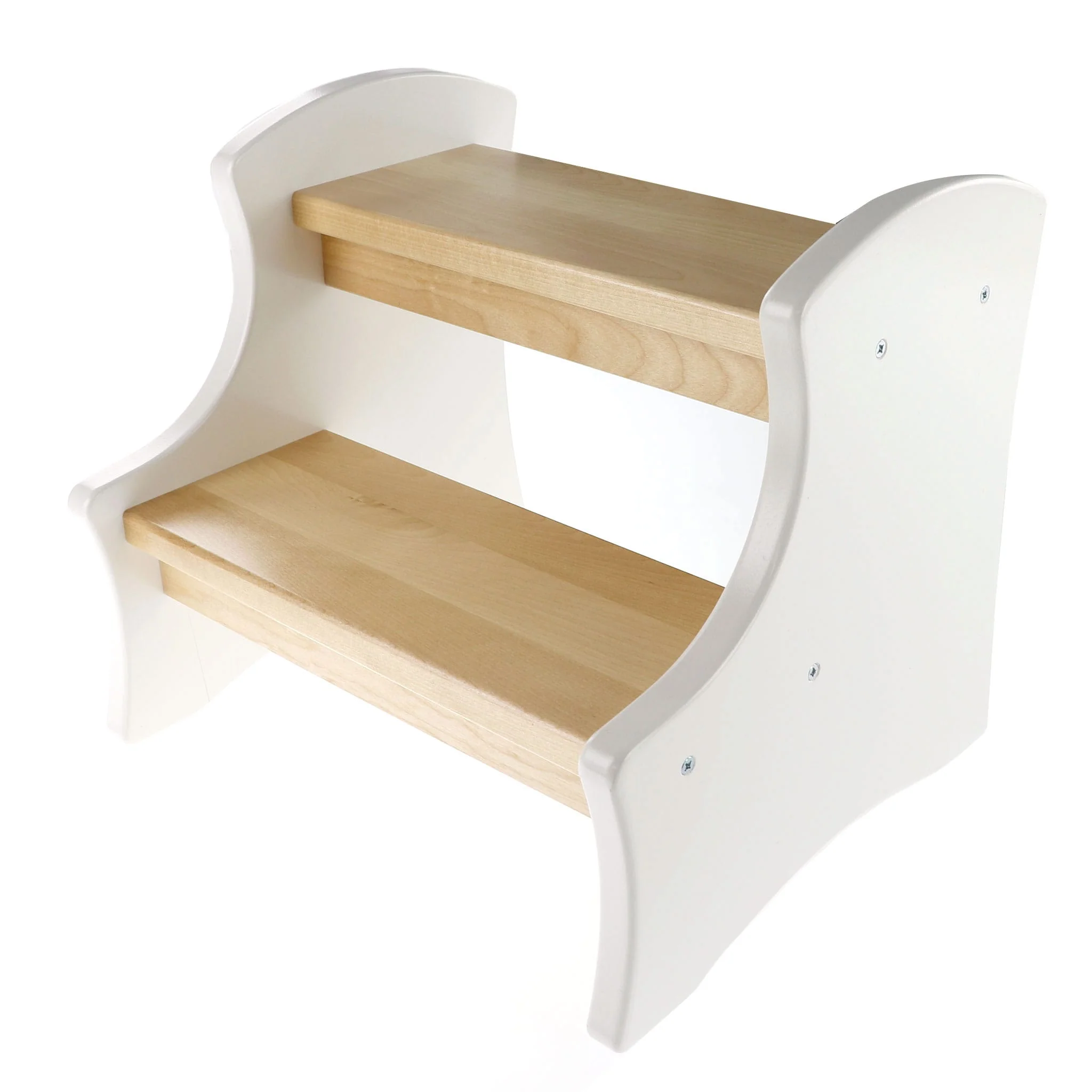 Marche-pied en Bois - Blanc Naturel - Image 6