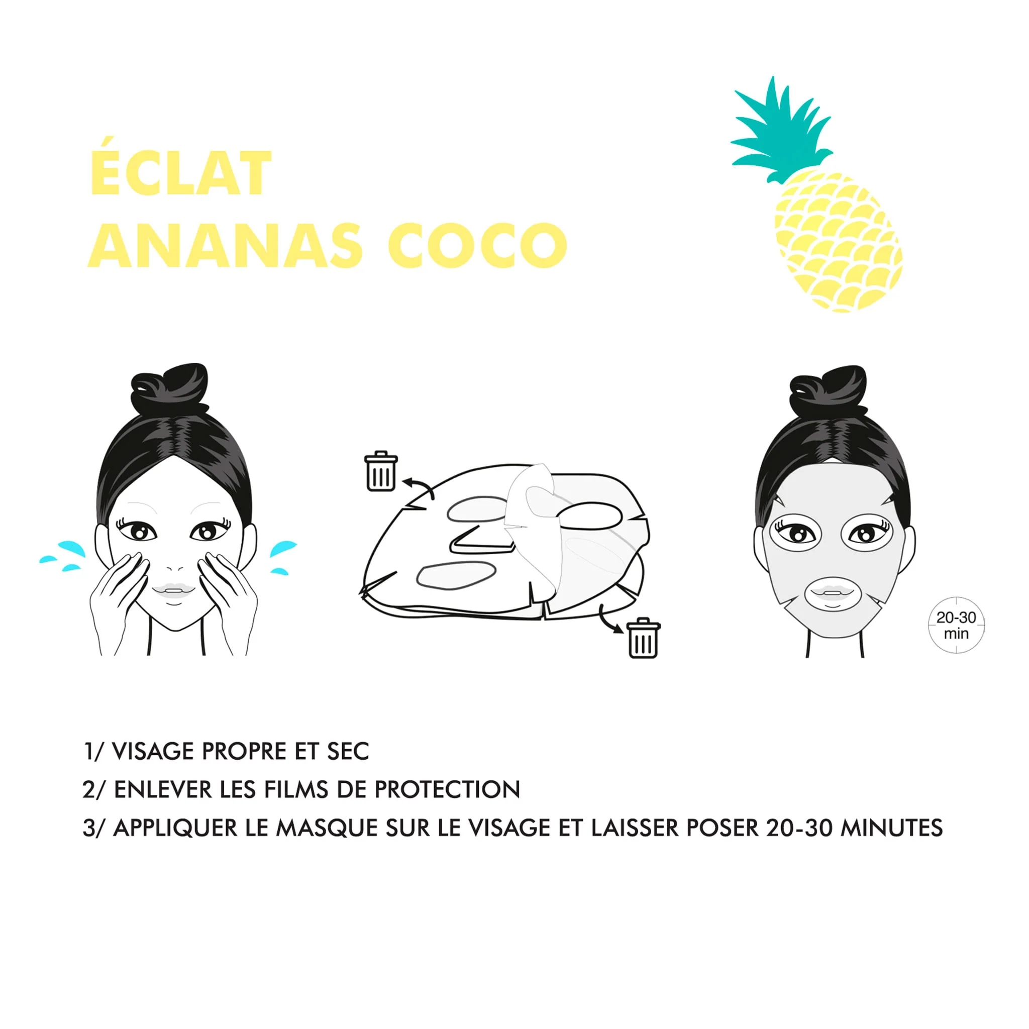 Masque Illuminant Ananas - Image 2