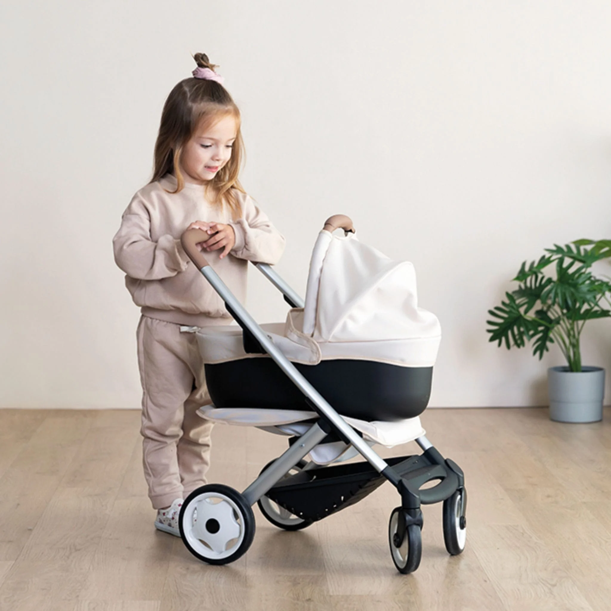 Poussette et Landau pour Poupée - Beige - Image 6
