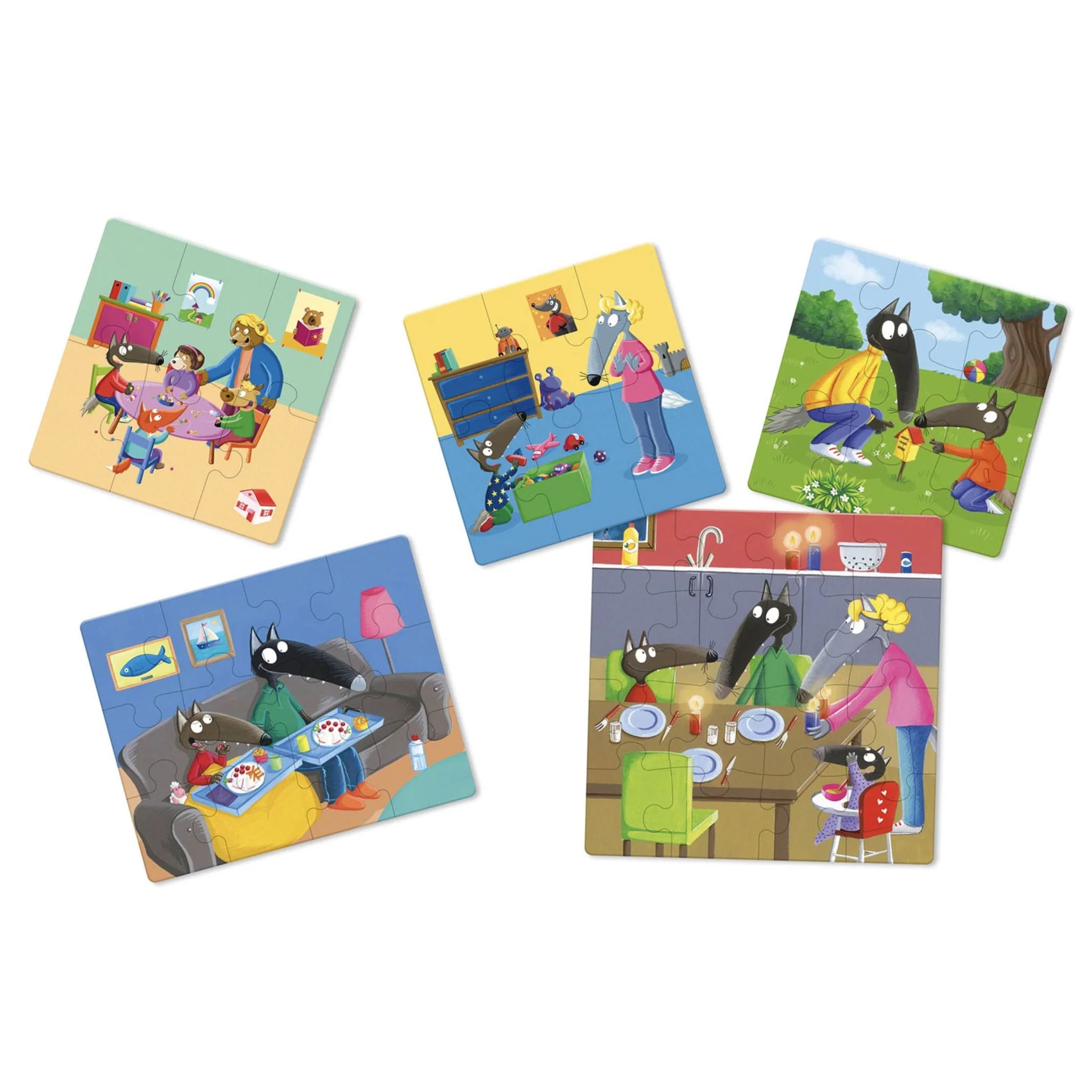 Mes 5 Puzzles Évolutifs P'tit Loup - Image 2