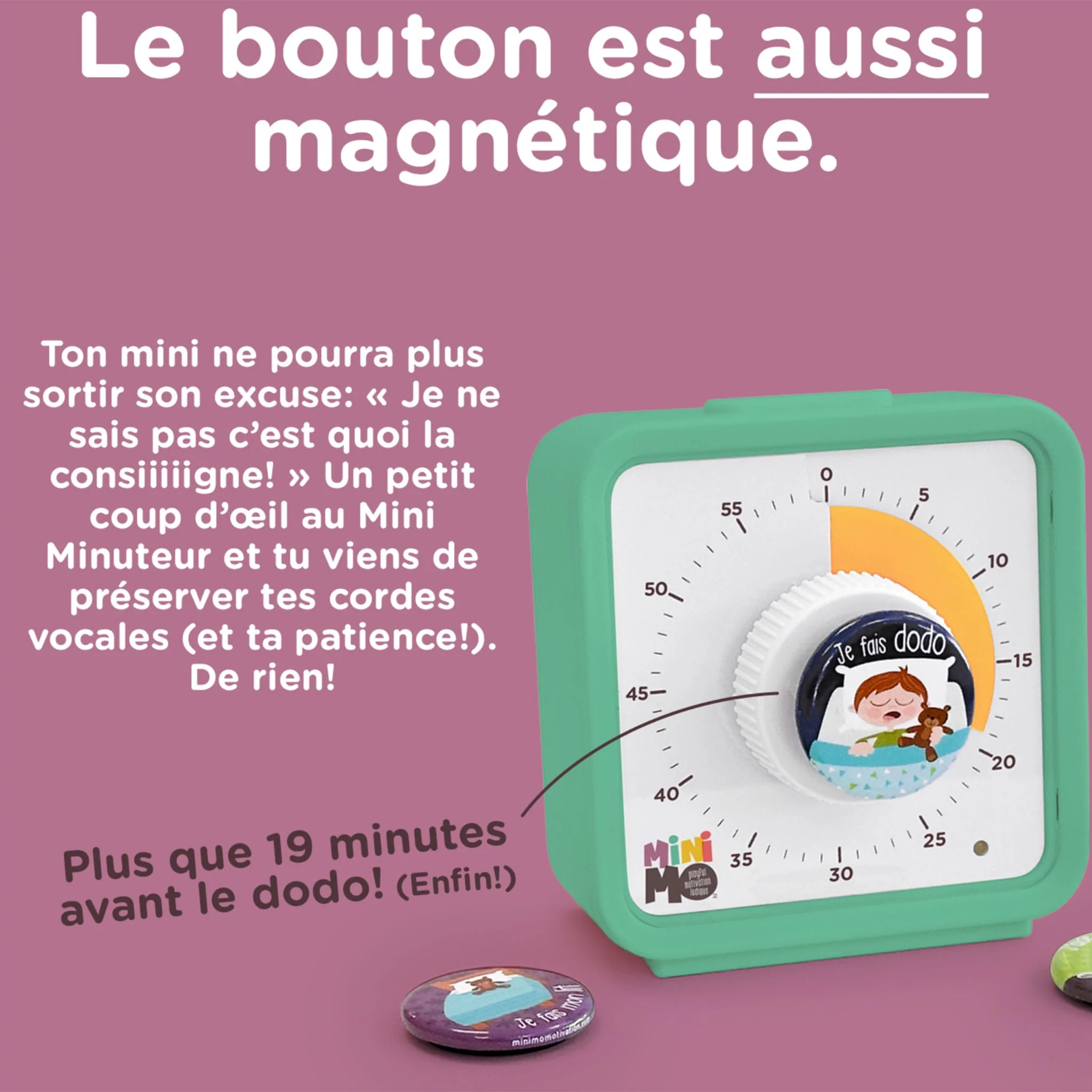 Mini Minuteur Visuel Magnétique - Image 7