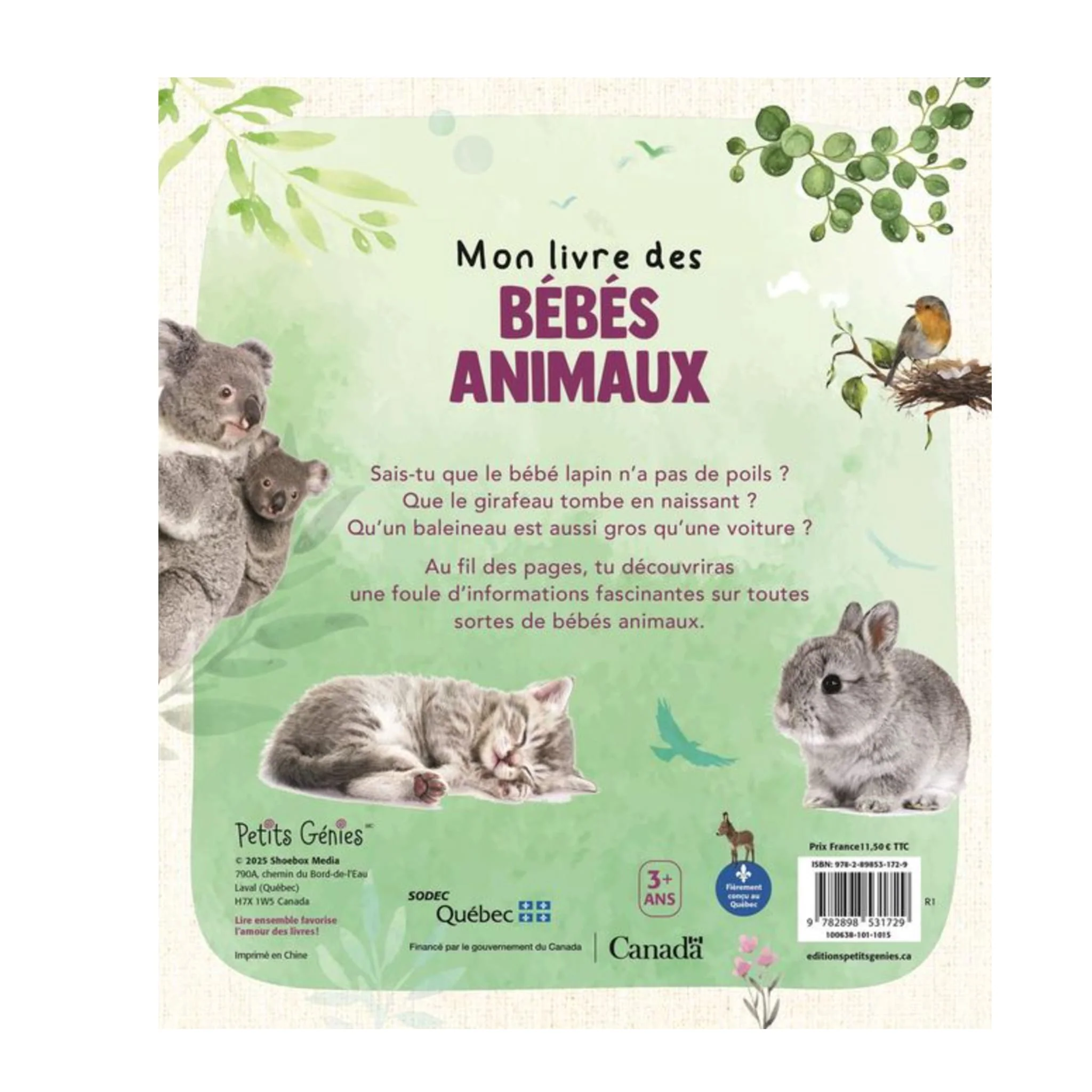 Mon Livre Des Bébés Animaux - Image 2