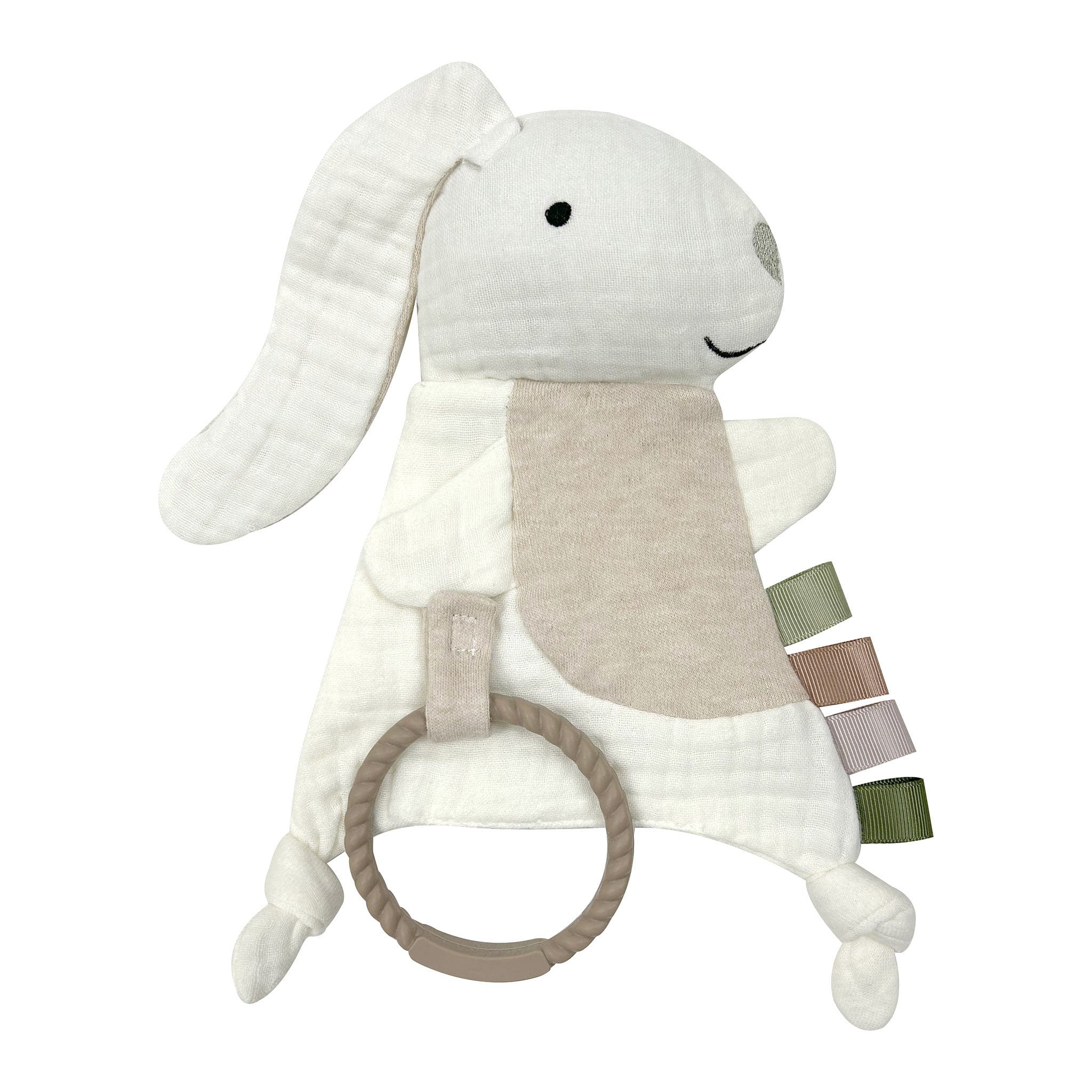 Mousseline Deluxe et Jouet Interactif Lapin - Coconut Milk - Image 5