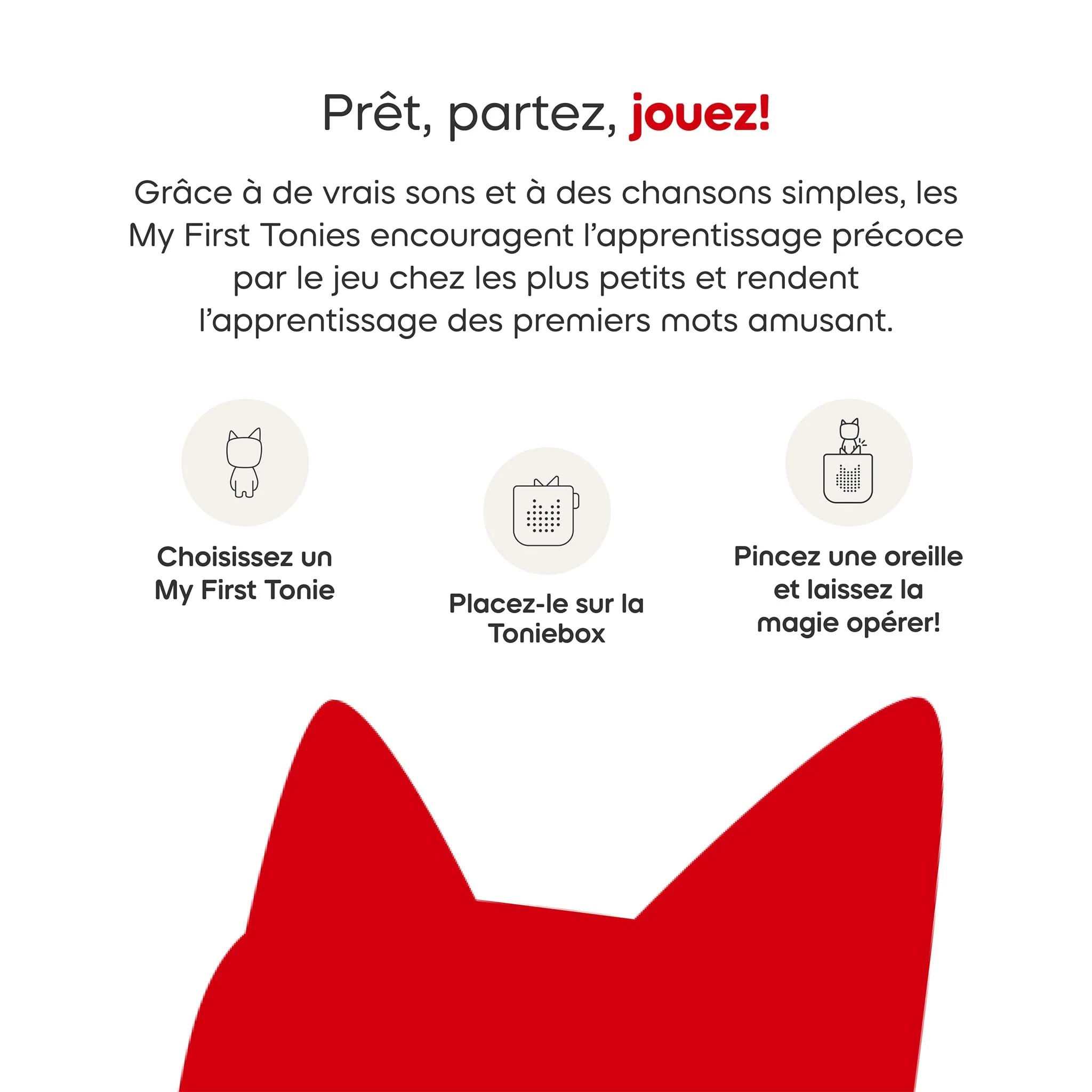 My First Tonies: Ferme - Vache, Cochon et Cheval Ensemble de 3 (Français) - Image 11