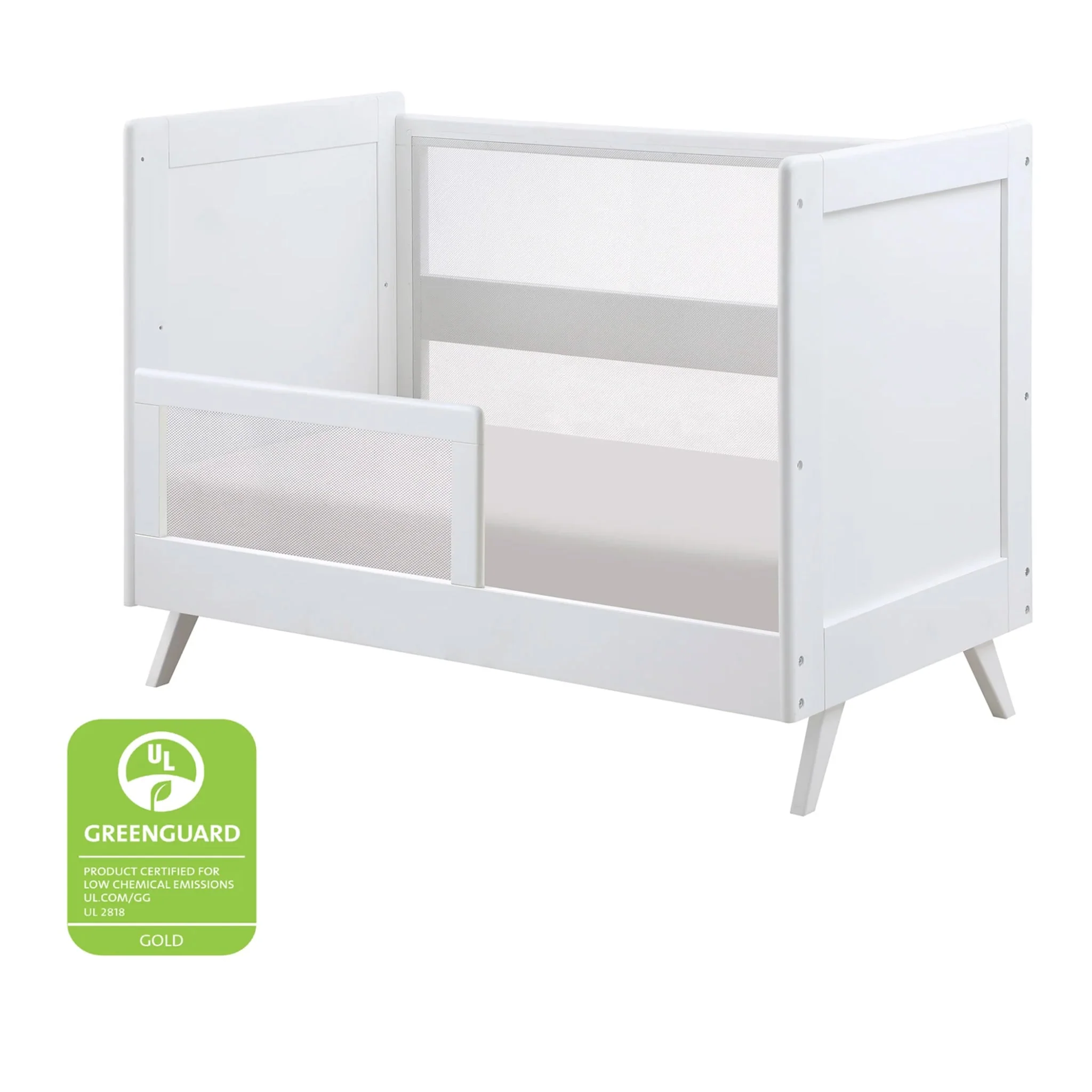 Option de jour pour Couchette Convertible Breathable™ Mesh 3-in-1 - Blanc - Image 4