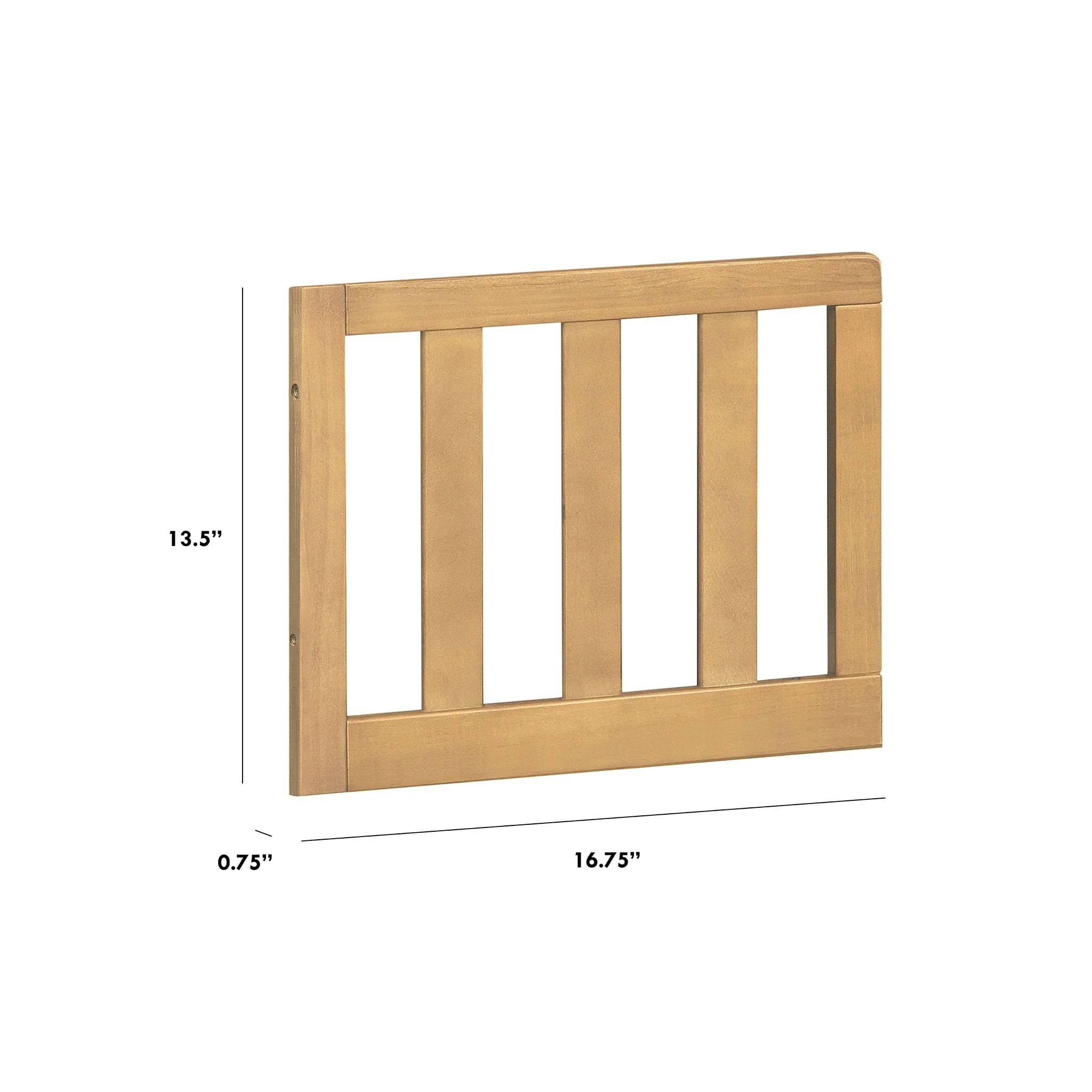Kit de conversion pour mini lit de bébé en lit pour tout-petit (Otto) - Miel - Image 3