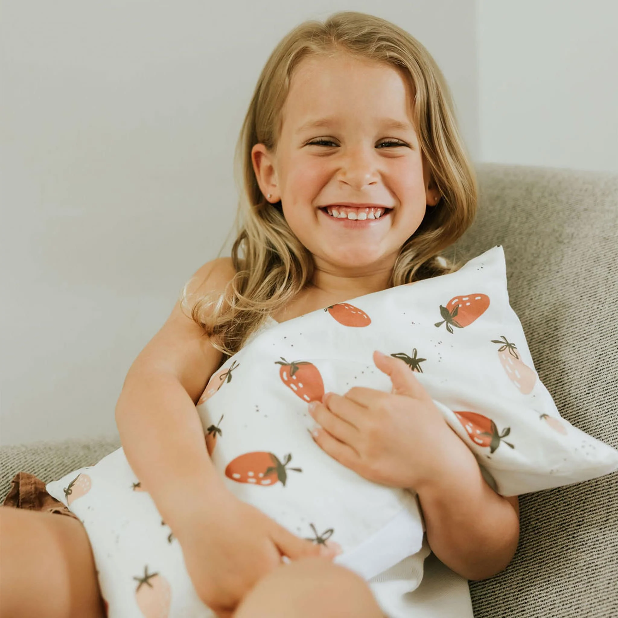 Oreiller pour Enfant - Fraises - Image 2