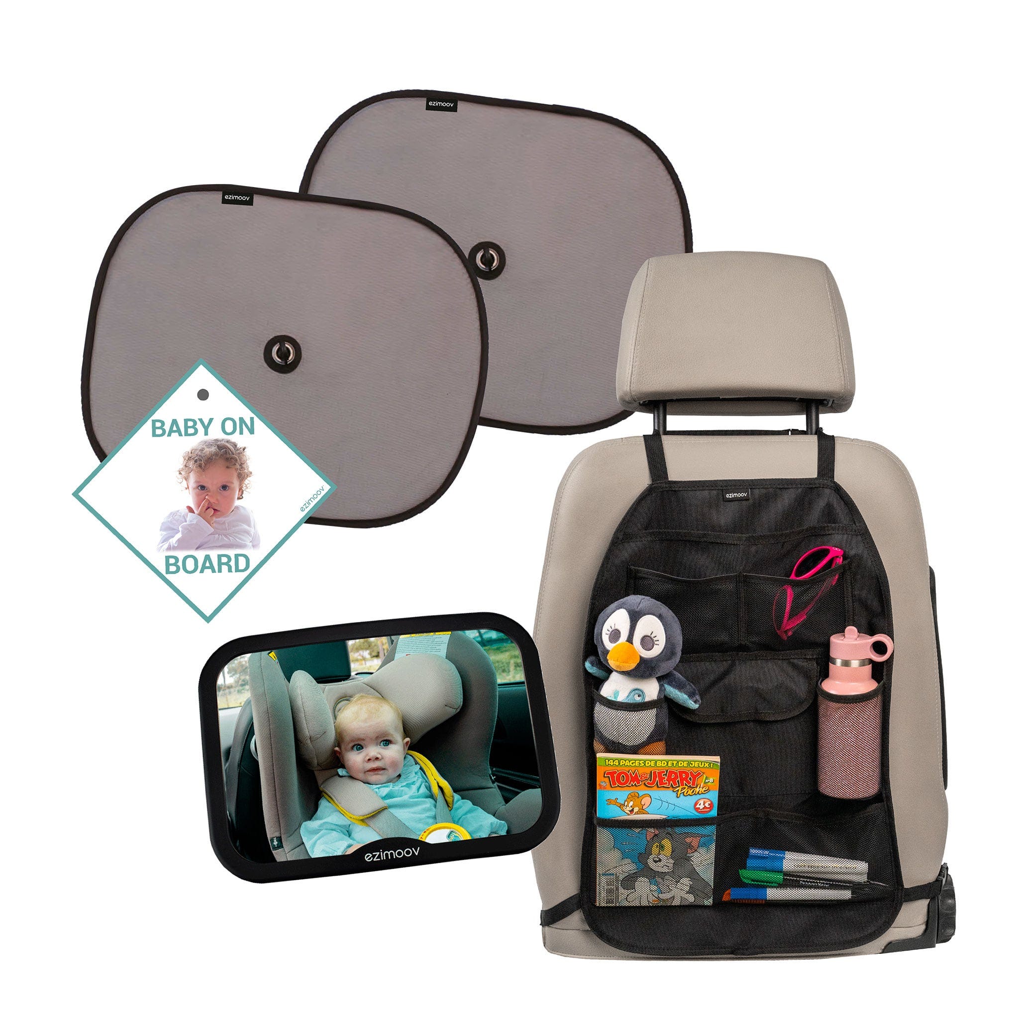 Ensemble pour les voyages en voiture