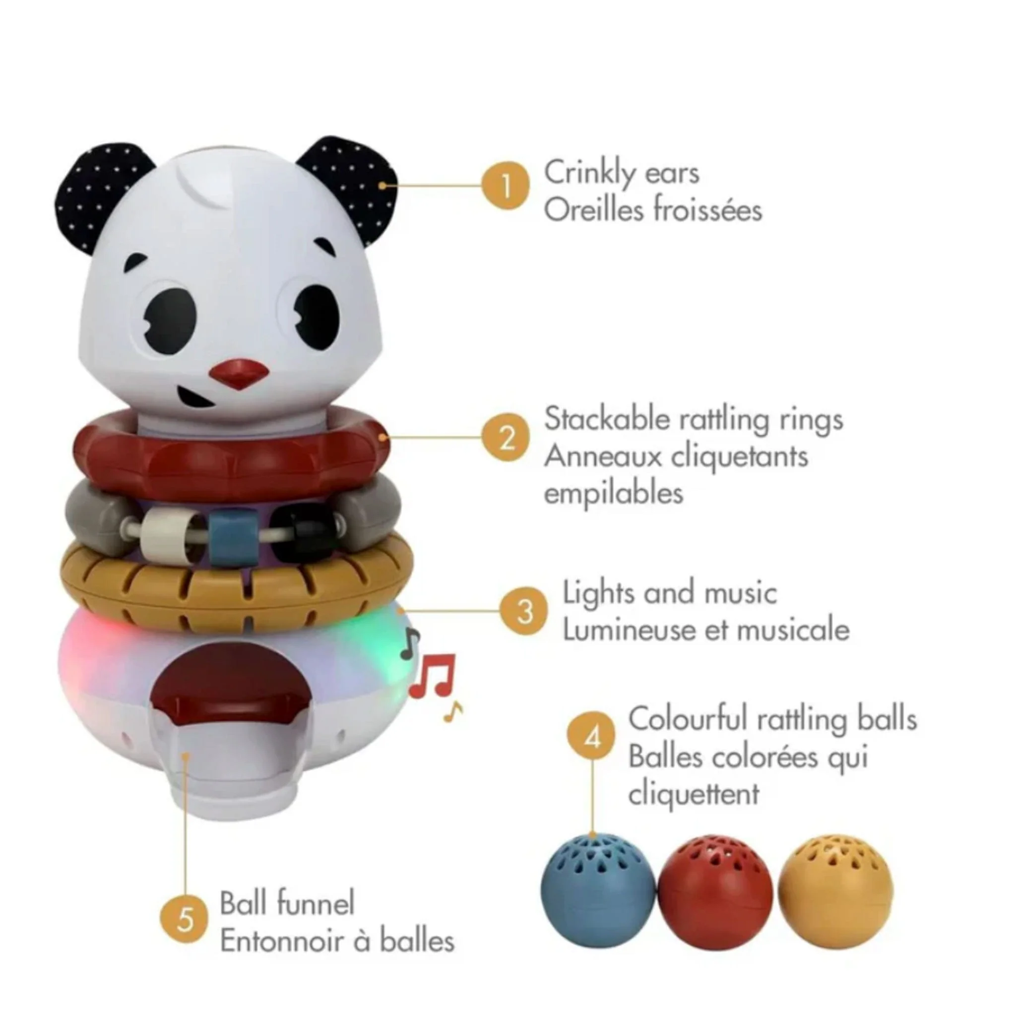 Panda à Empiler Tiny Rocker - Image 8