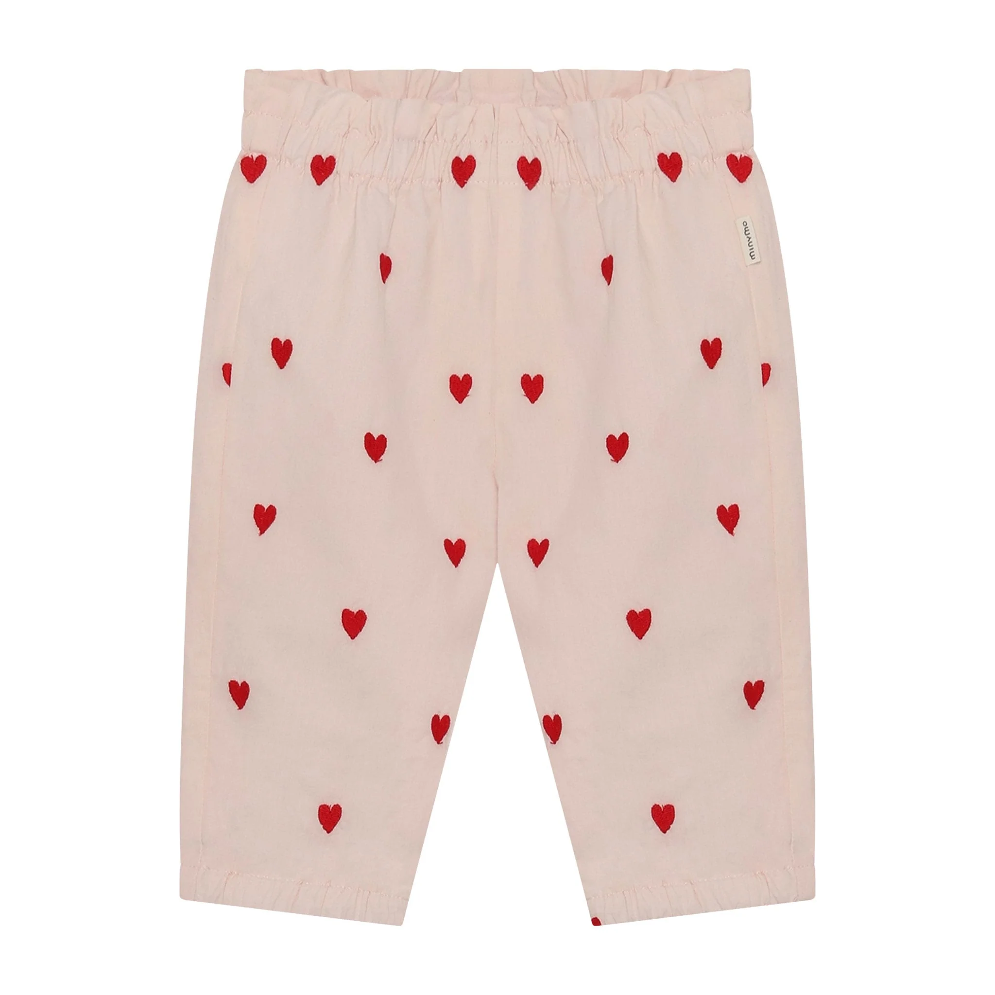 Pantalon Broderie Coeur 3-24mois