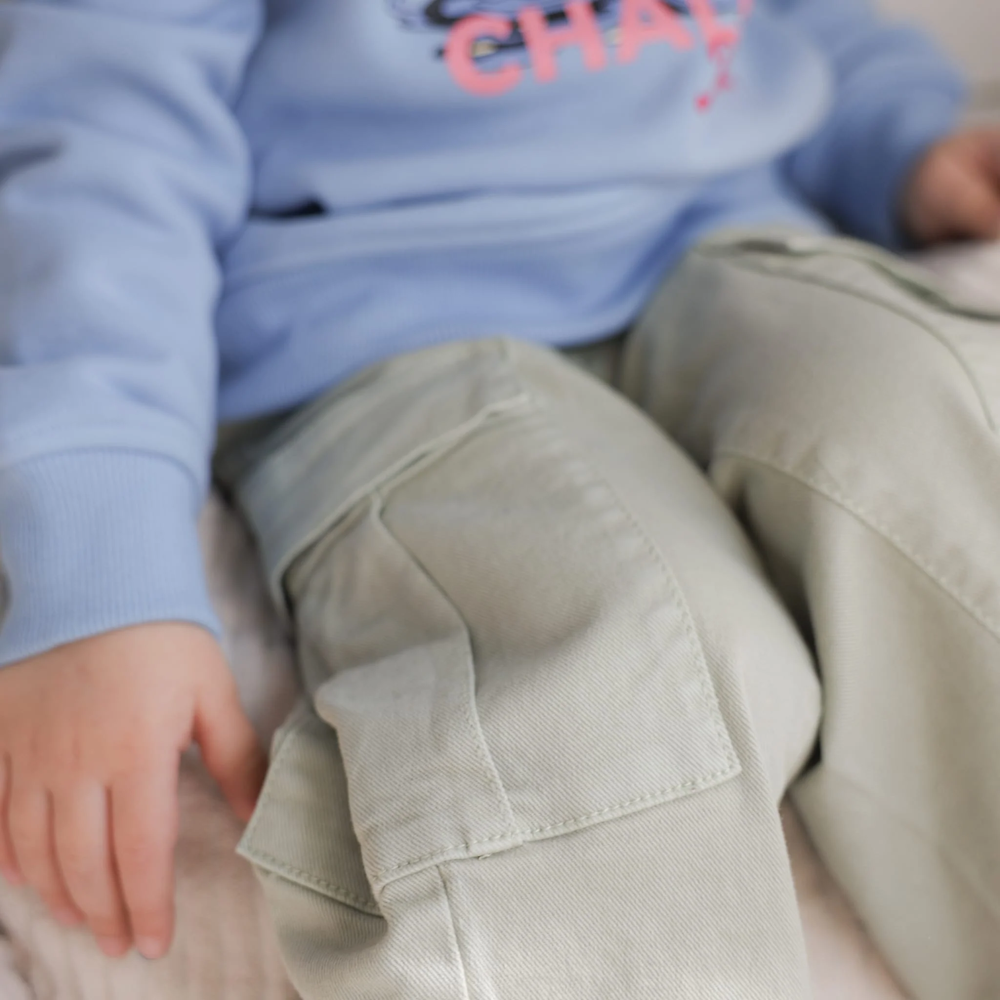 Pantalon Cargo Sauge 2-8ans - Image 5