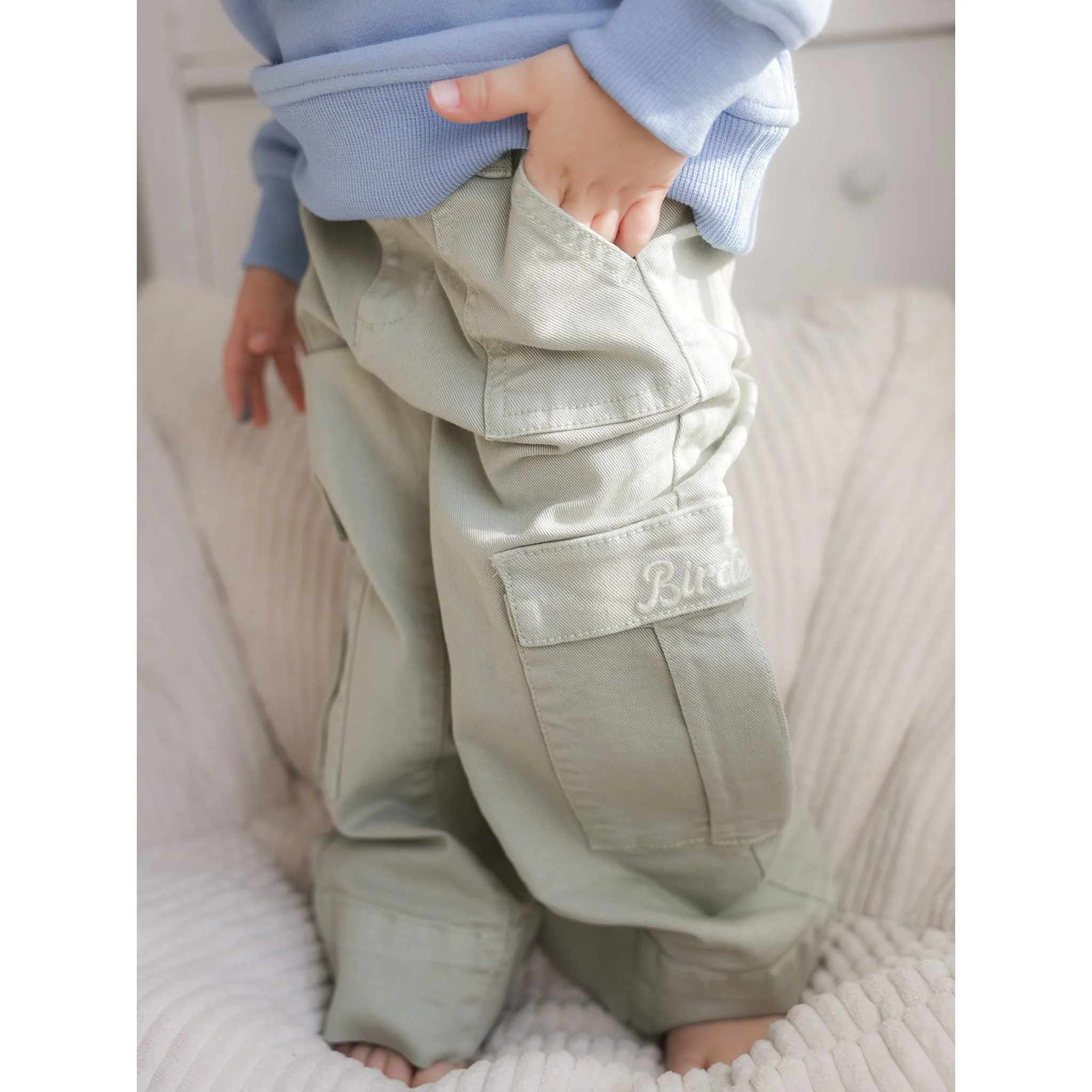 Pantalon Cargo Sauge 2-8ans - Image 8