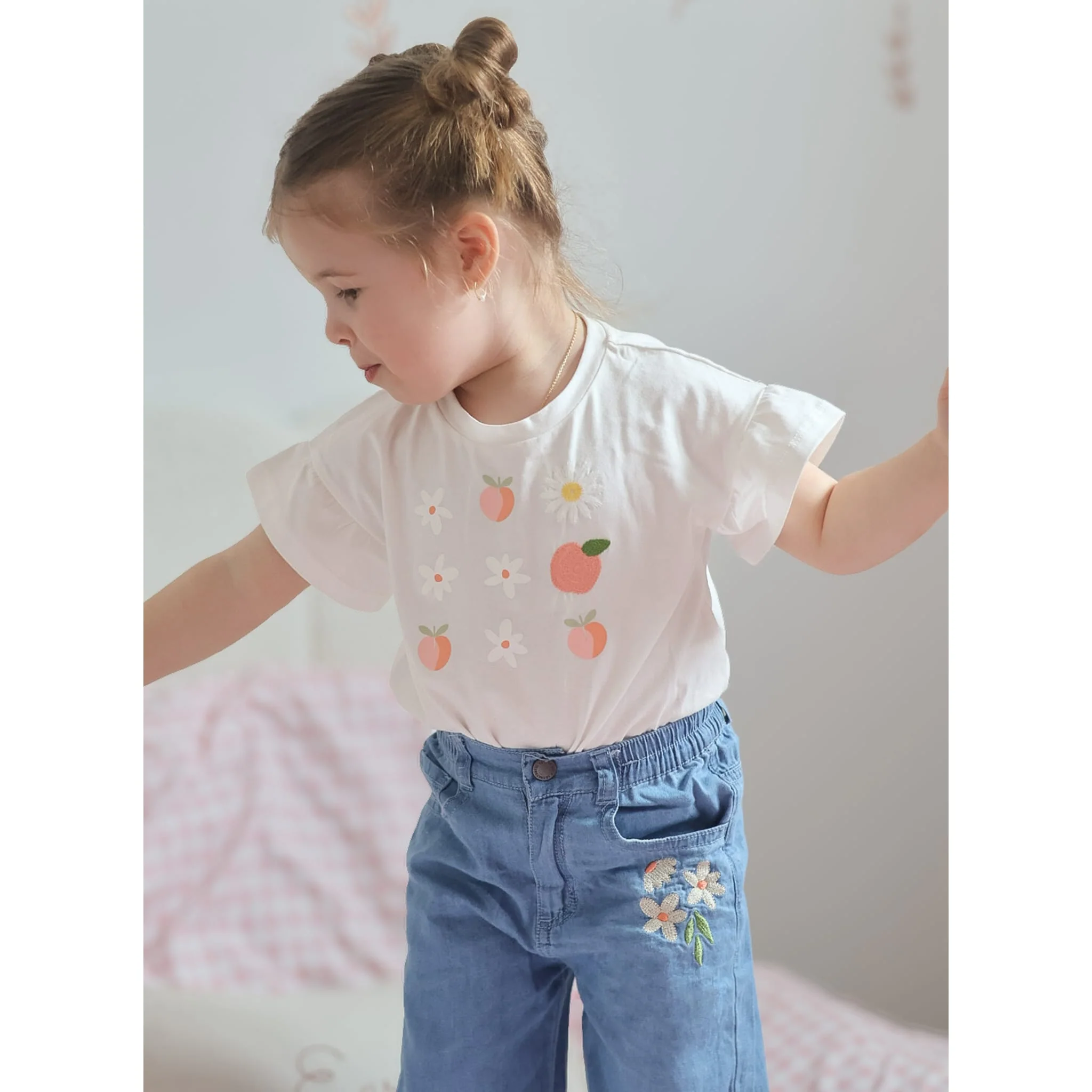 Pantalon Chambray Pique-Nique 2-8ans - Image 4