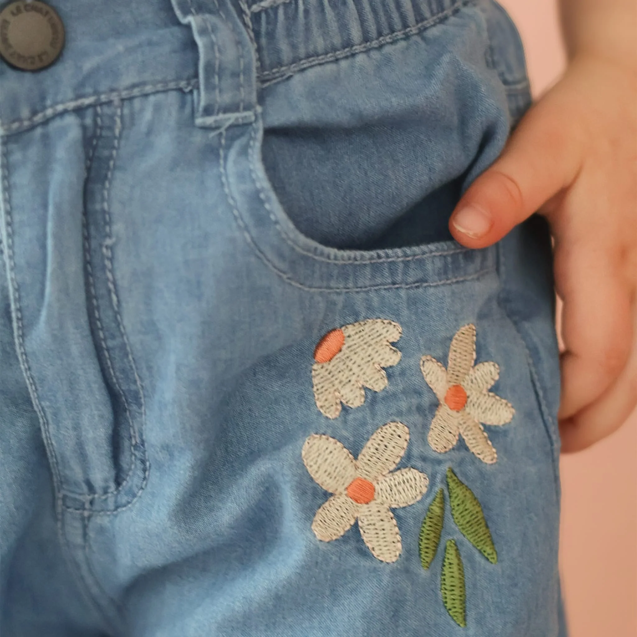 Pantalon Chambray Pique-Nique 2-8ans - Image 7