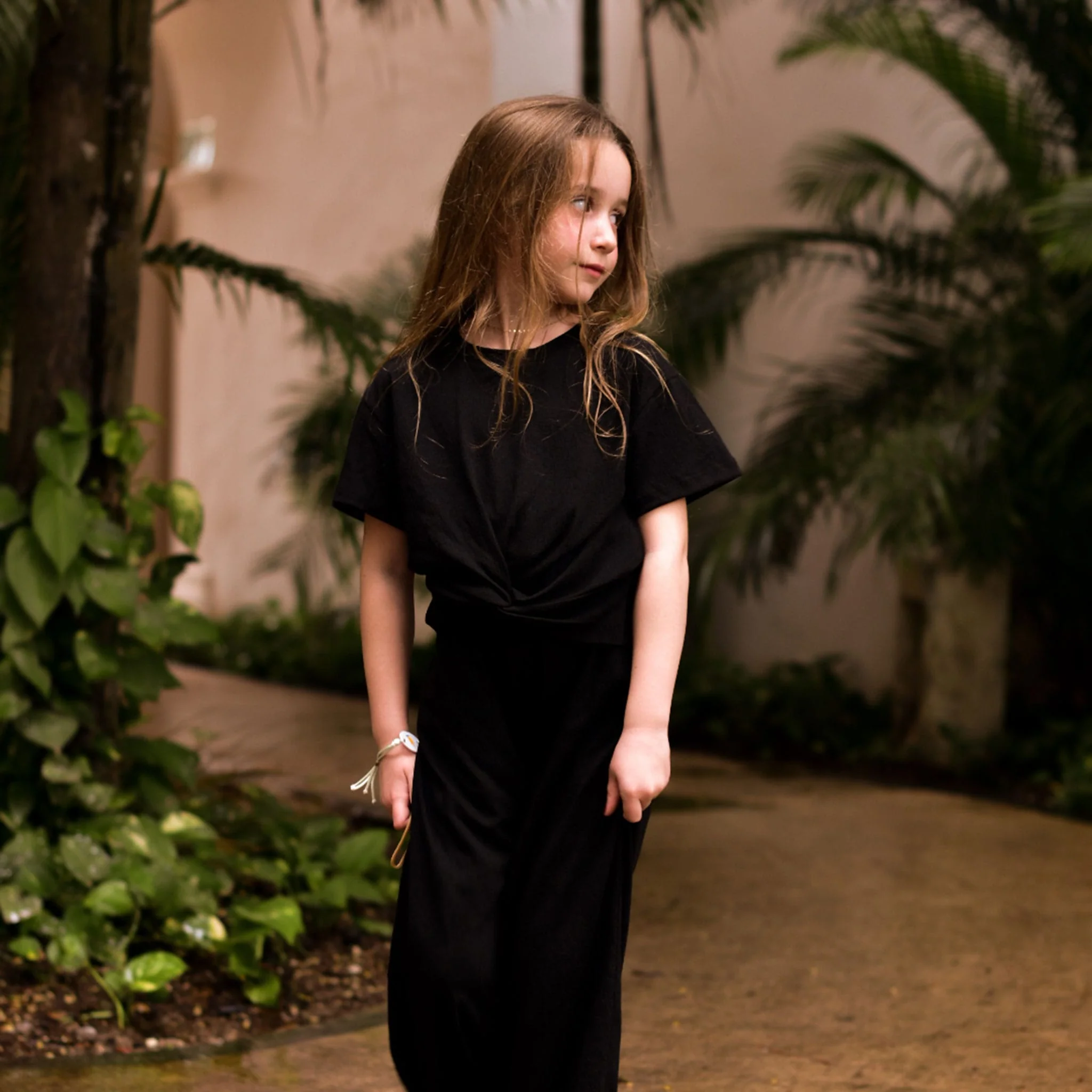 Pantalon Évasé Léger Cerises 7-14ans - Image 3