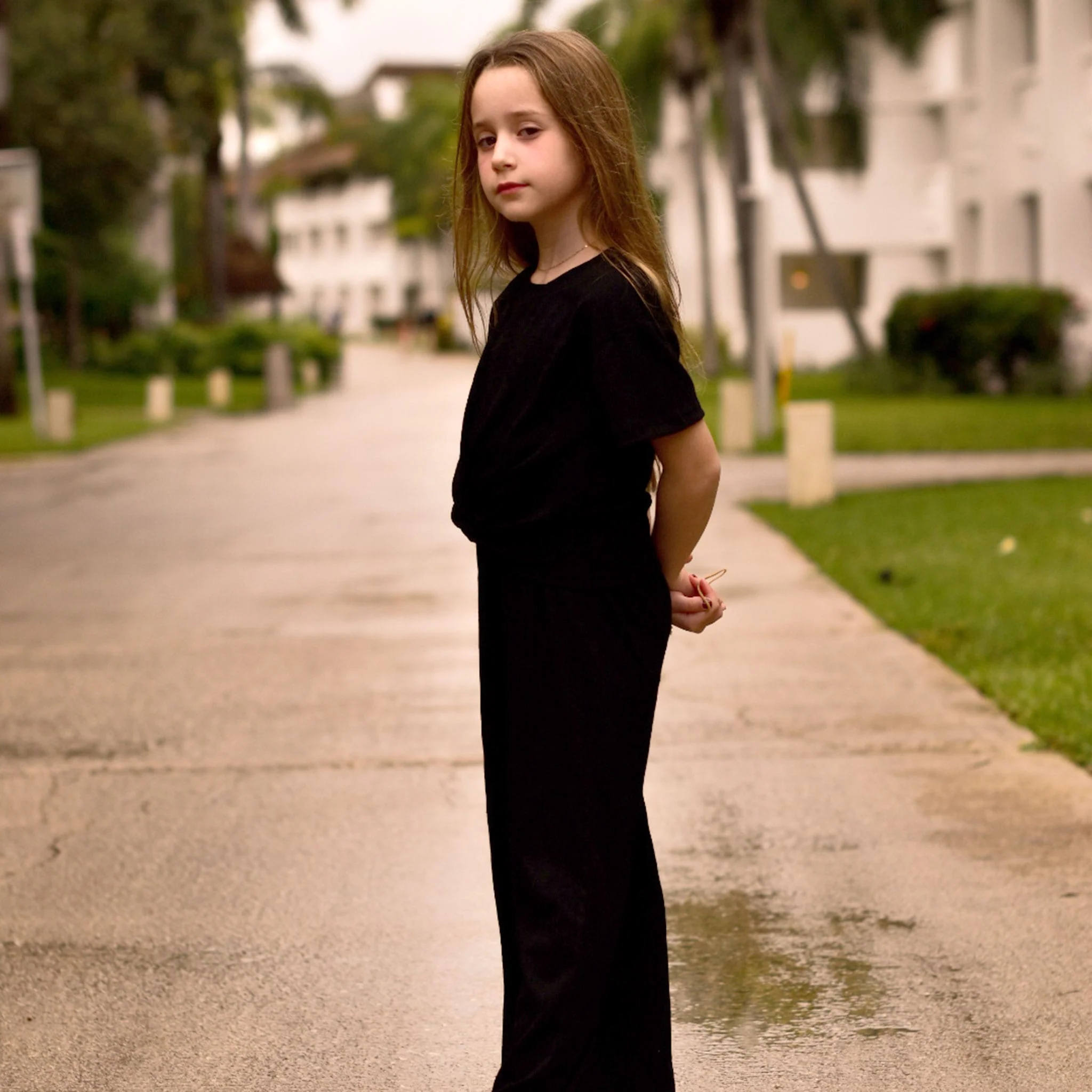 Pantalon Évasé Léger Cerises 7-14ans - Image 5