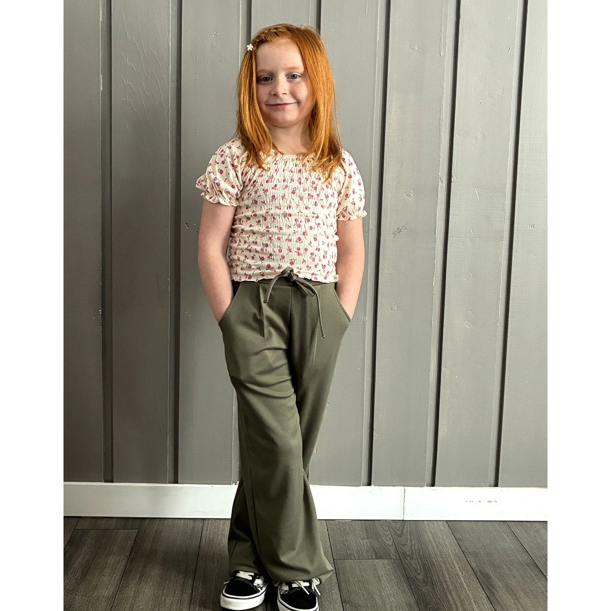 Pantalon Évasé PDR Cerises 7-14ans - Image 12