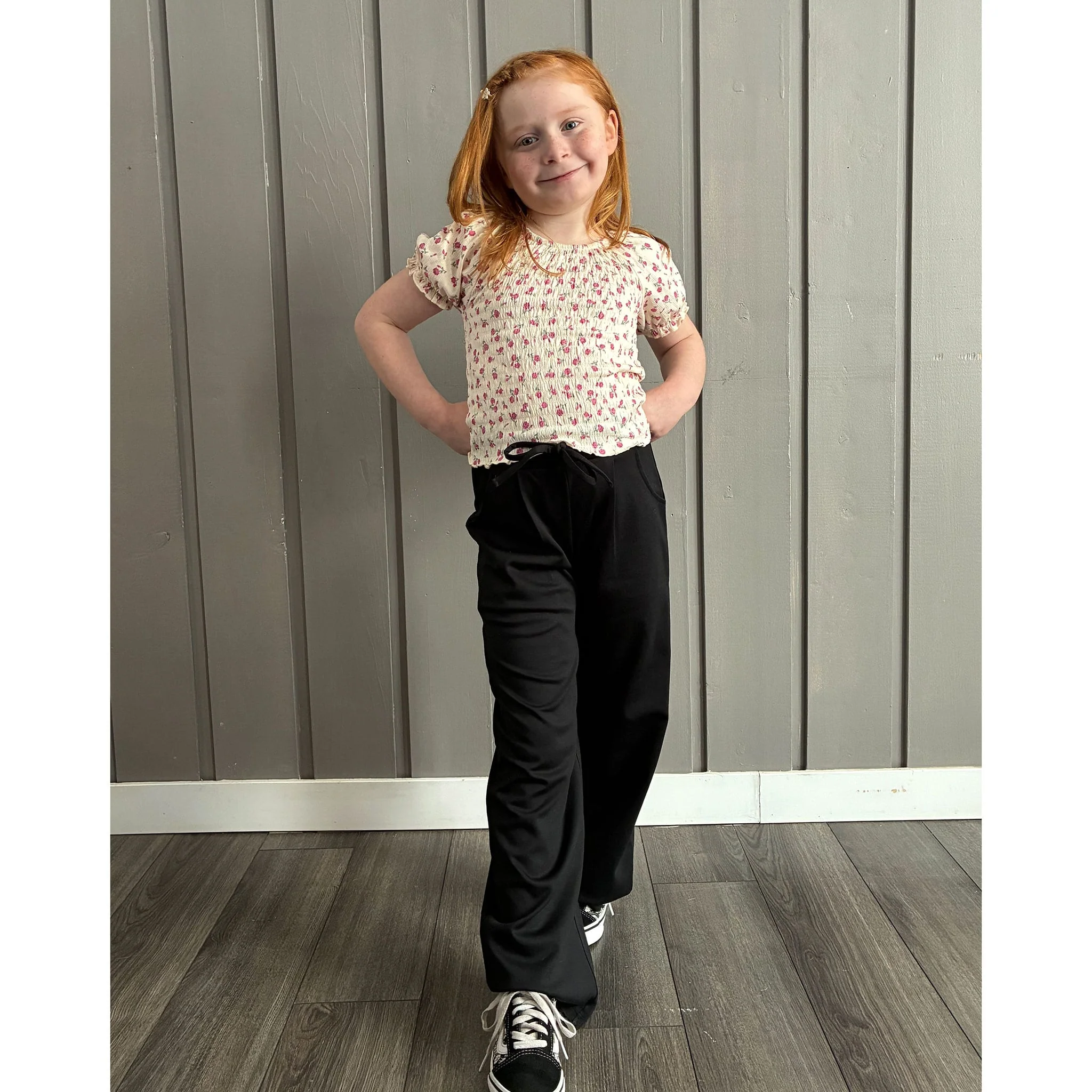 Pantalon Évasé PDR Cerises 7-14ans - Image 7
