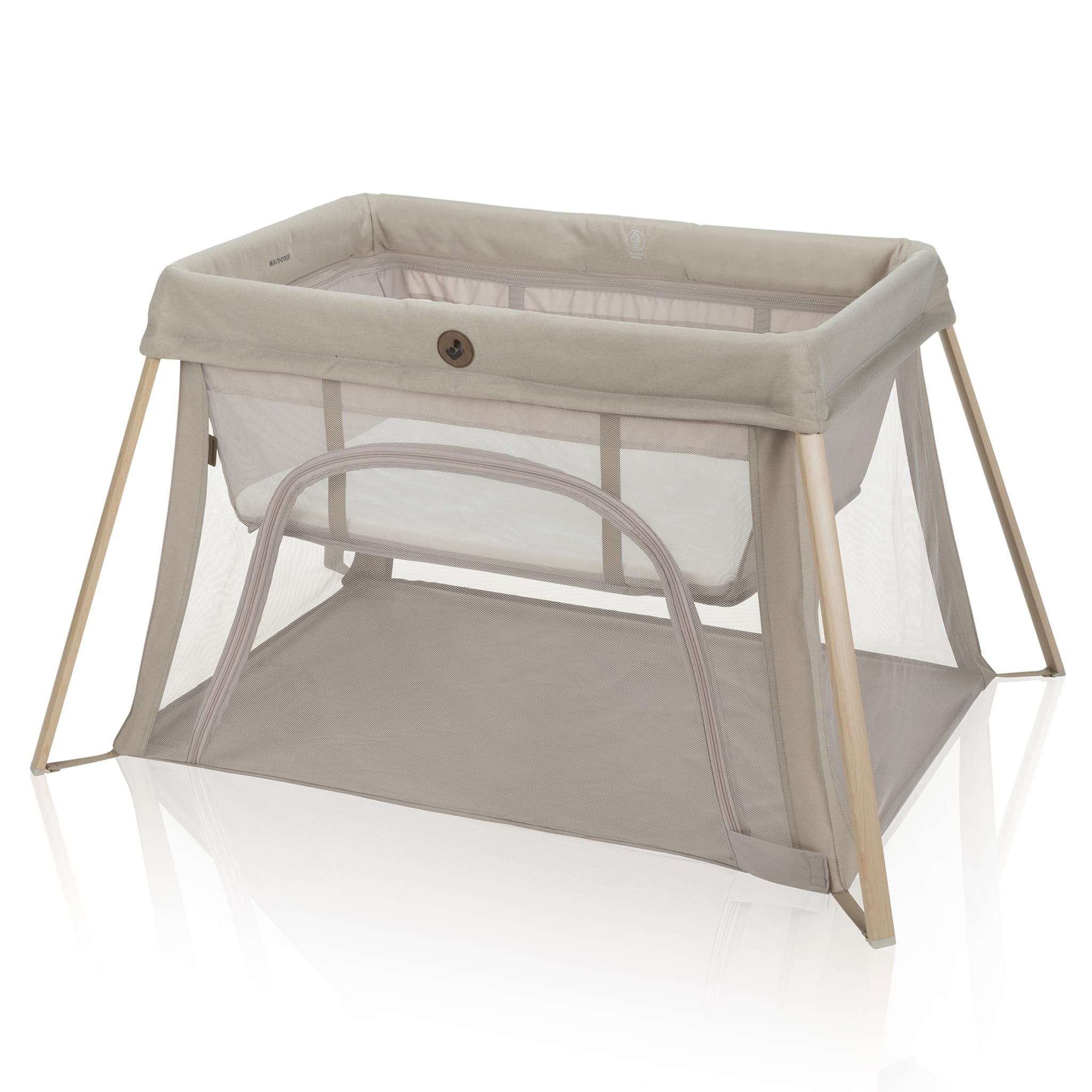 Parc Lit de Voyage pour Bébé Calao Light - Classic Avoine