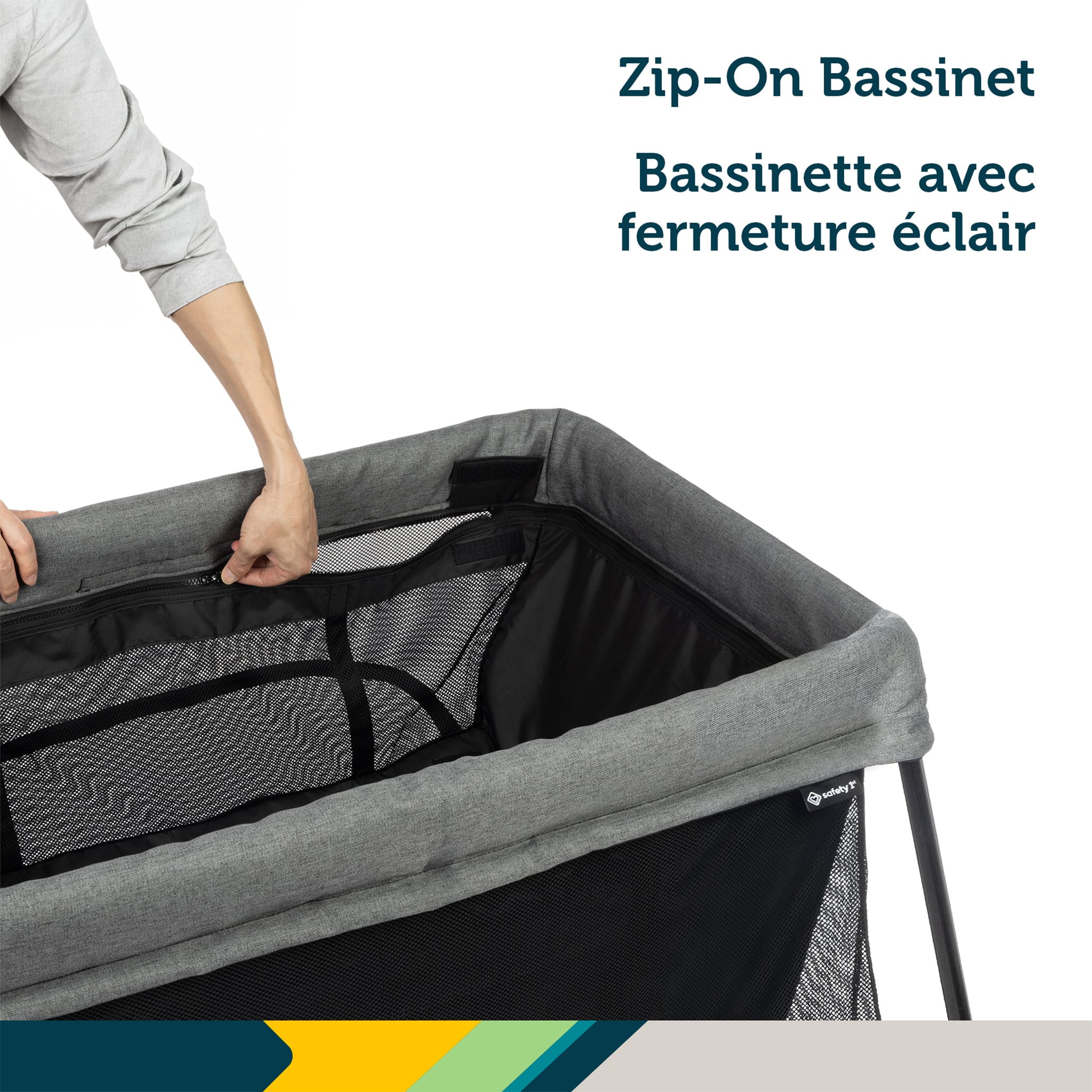 Parc Dream & Go™ 3-en-1 - Gris - Image 6