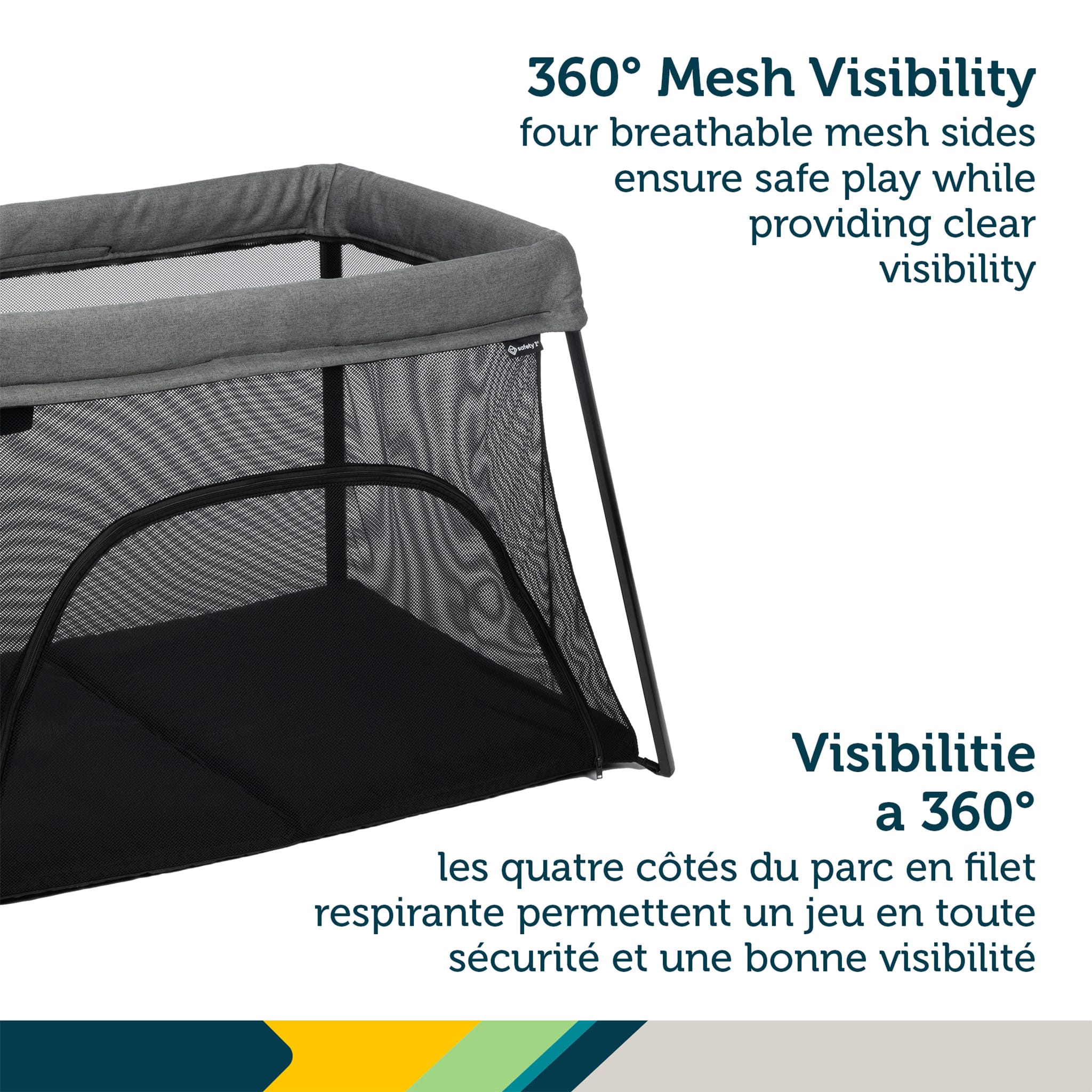 Parc Dream & Go™ 3-en-1 - Gris - Image 8