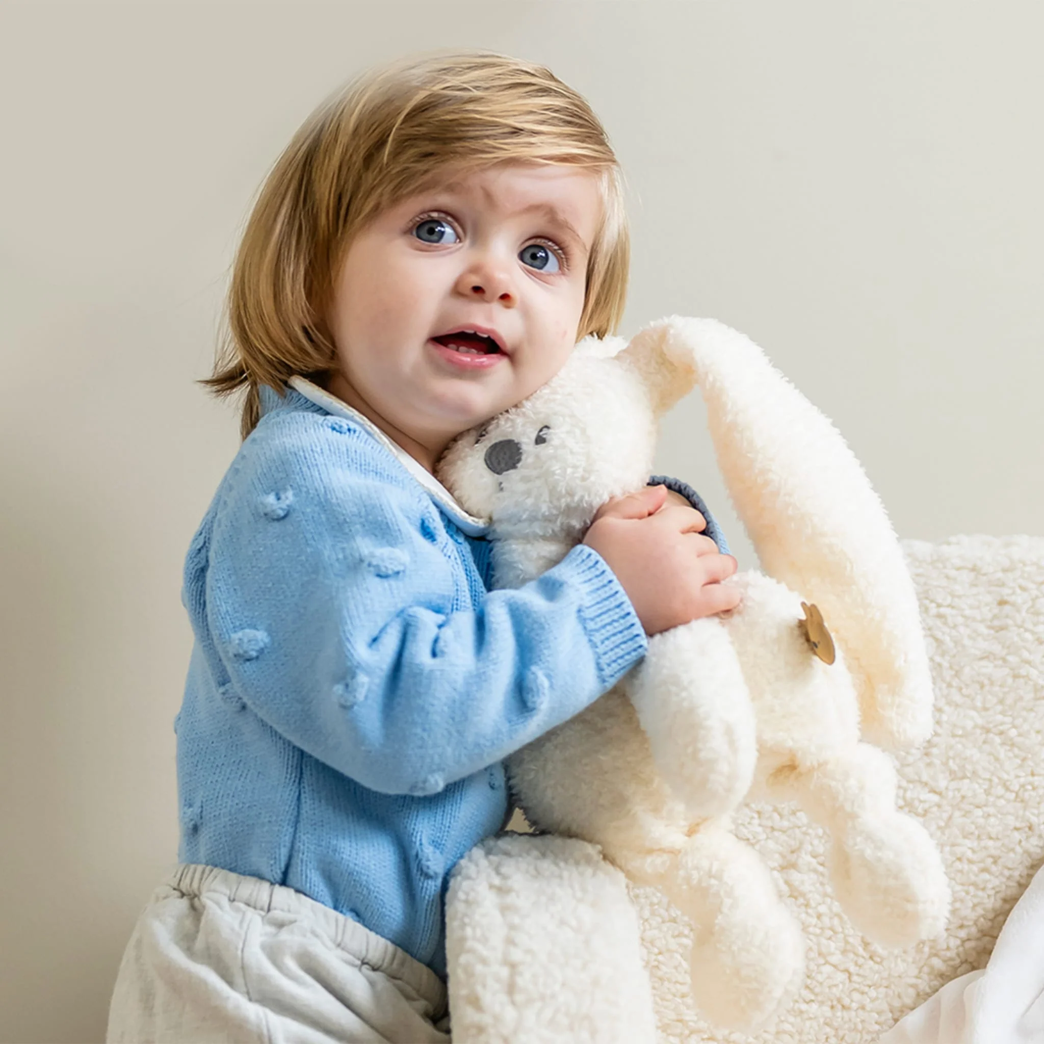 Peluche Lapin Lapidou - Teddy Vanille - Image 2