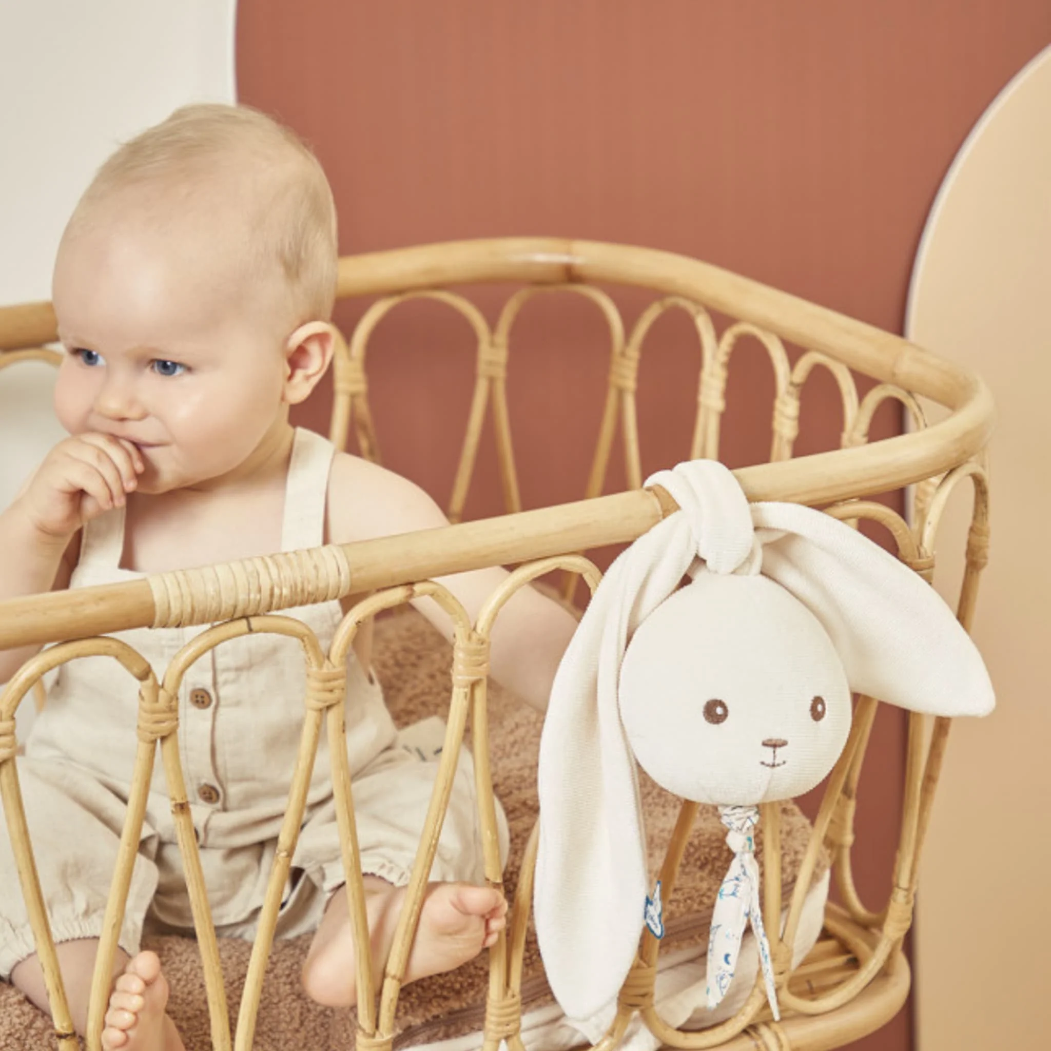 Peluche Musicale Lapin Crème - Image 2