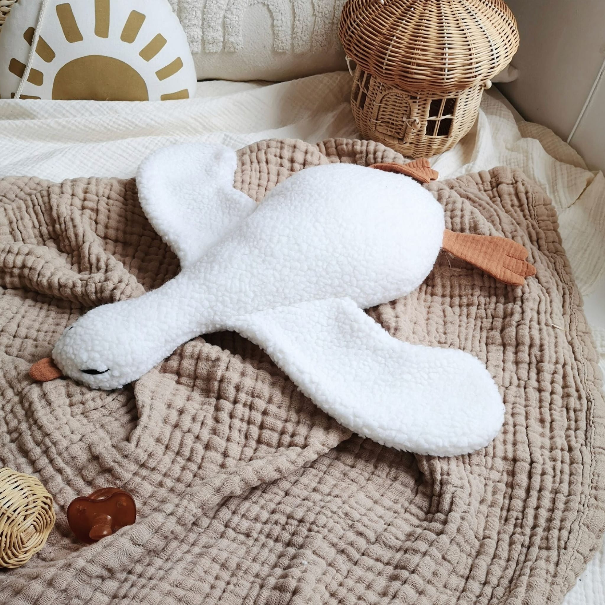 Peluche Oie Blanche