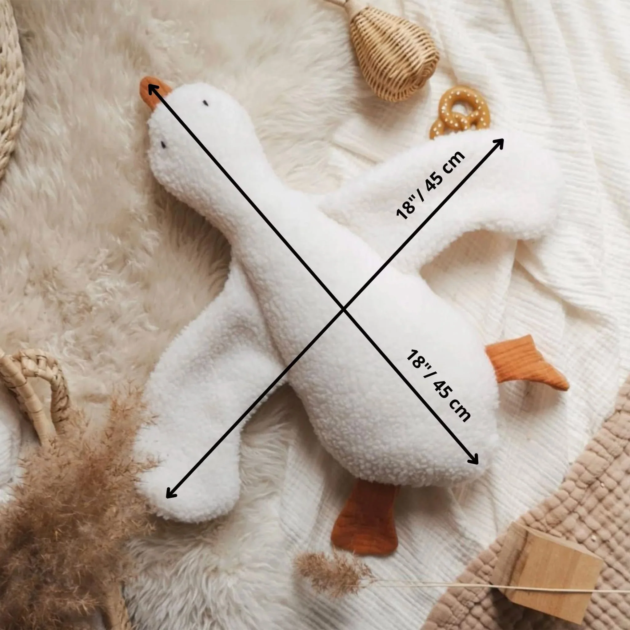 Peluche Oie Blanche - Image 4