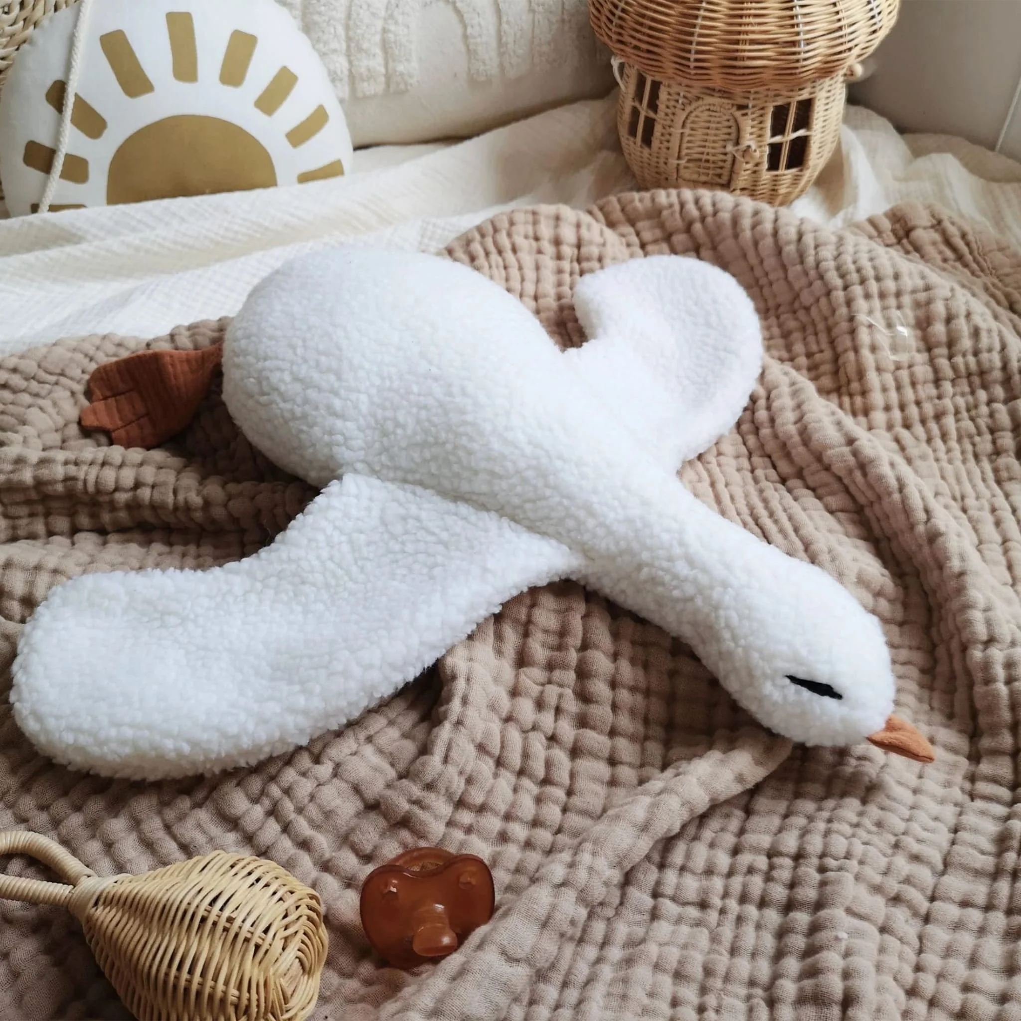 Peluche Oie Blanche - Image 6