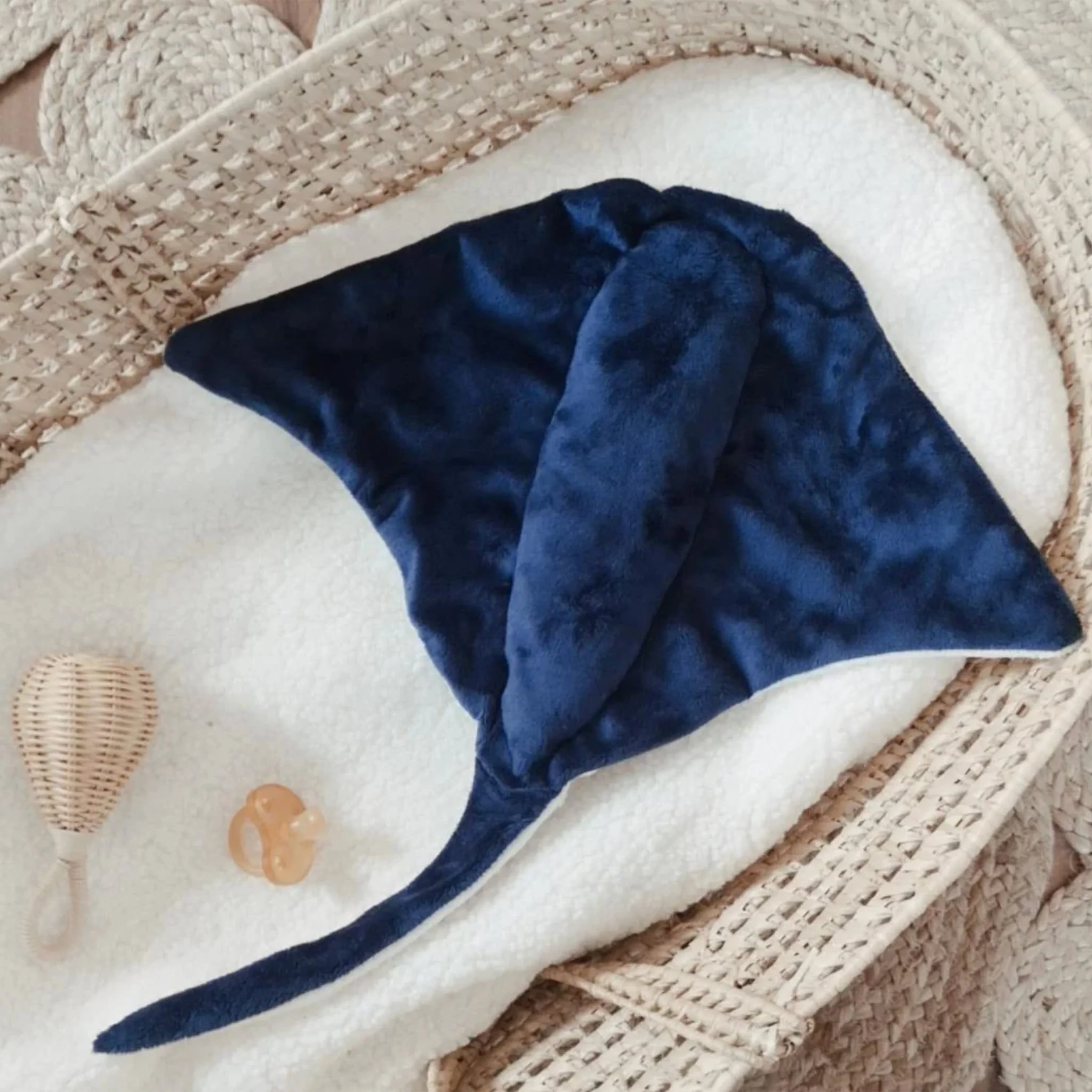 Peluche Raie Manta - Marine - Image 4