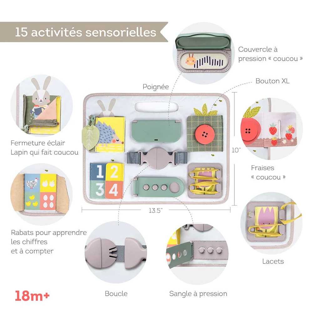 Planche D'Éveil Avec Attaches - Image 2