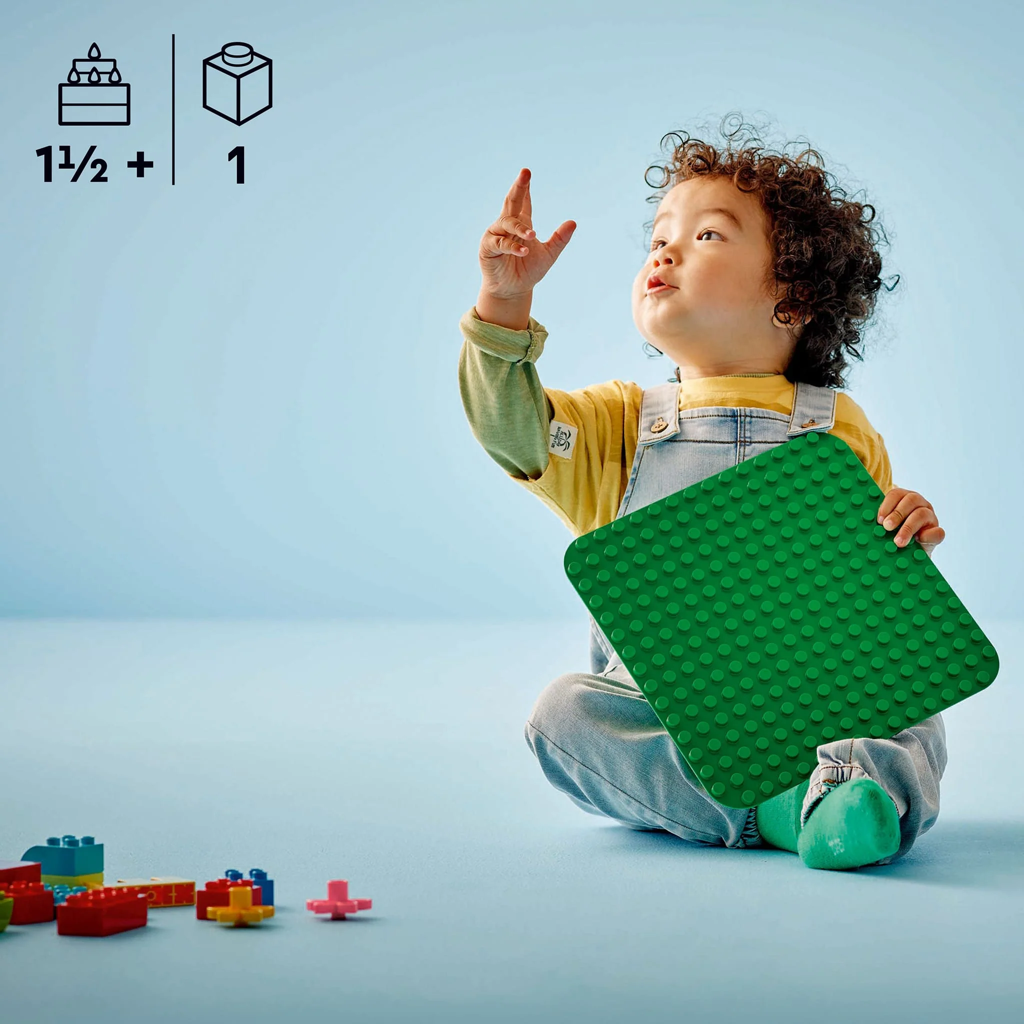 LEGO® DUPLO® Plaque de construction verte - Image 2