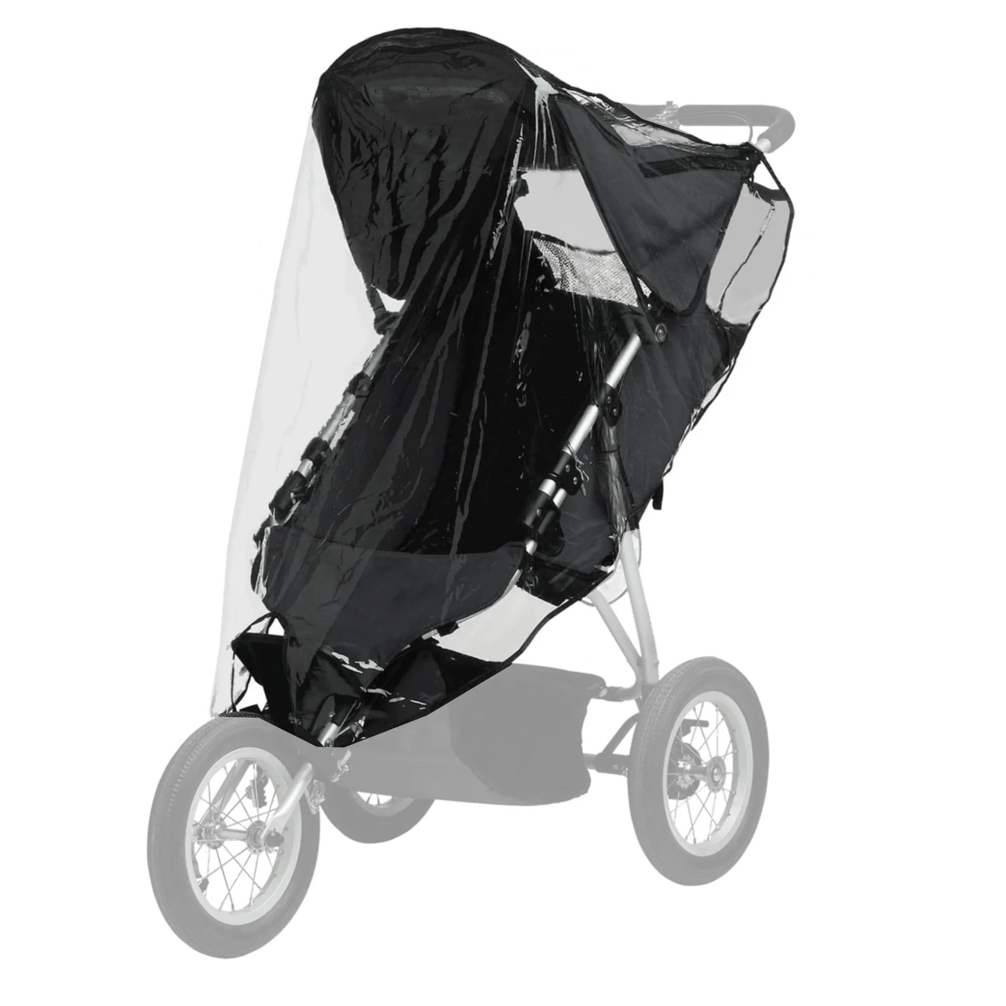 Plastique De Pluie Pour Poussette De Jogging