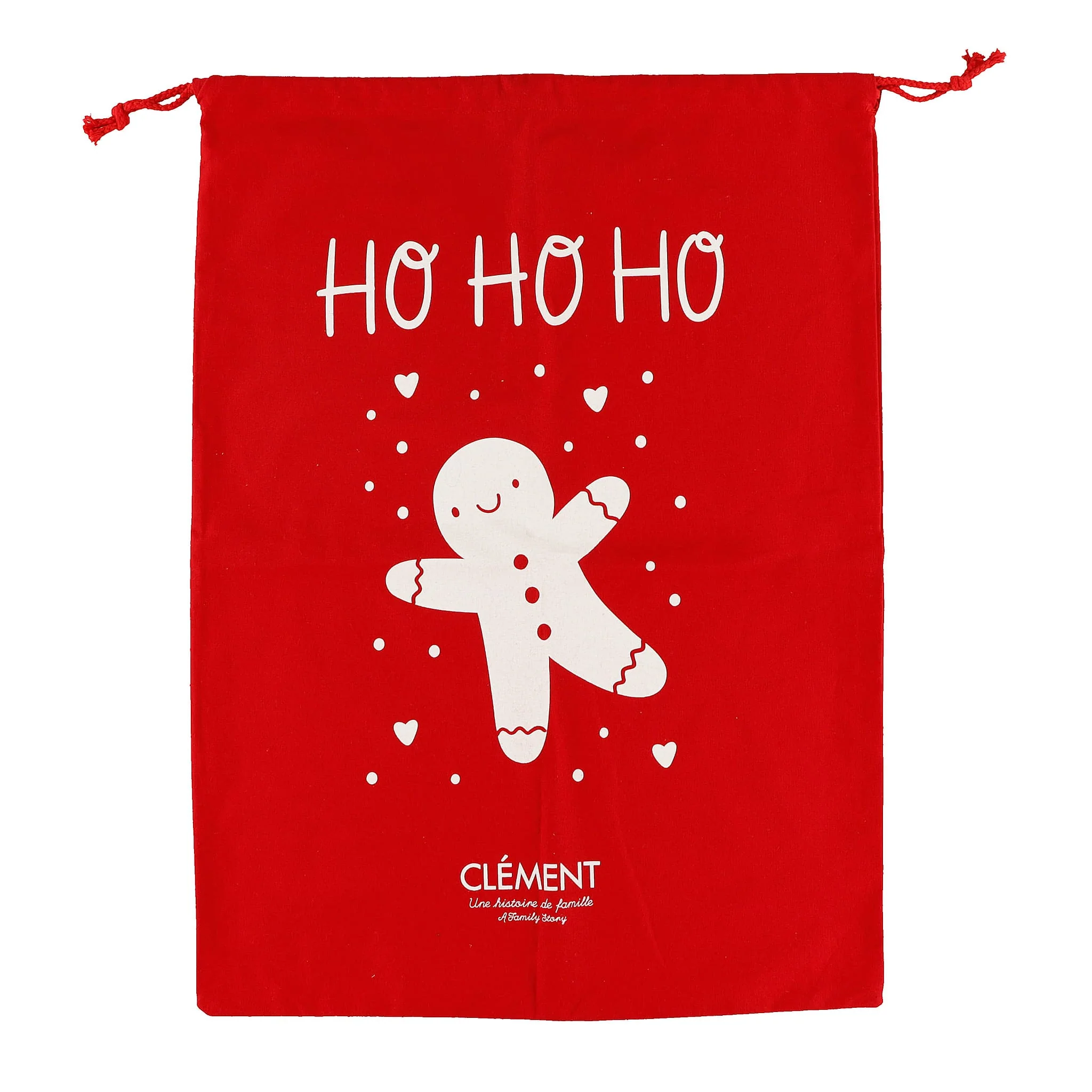 Grand Sac Cadeau / Poche Du Père Noel - Pain d'Épices