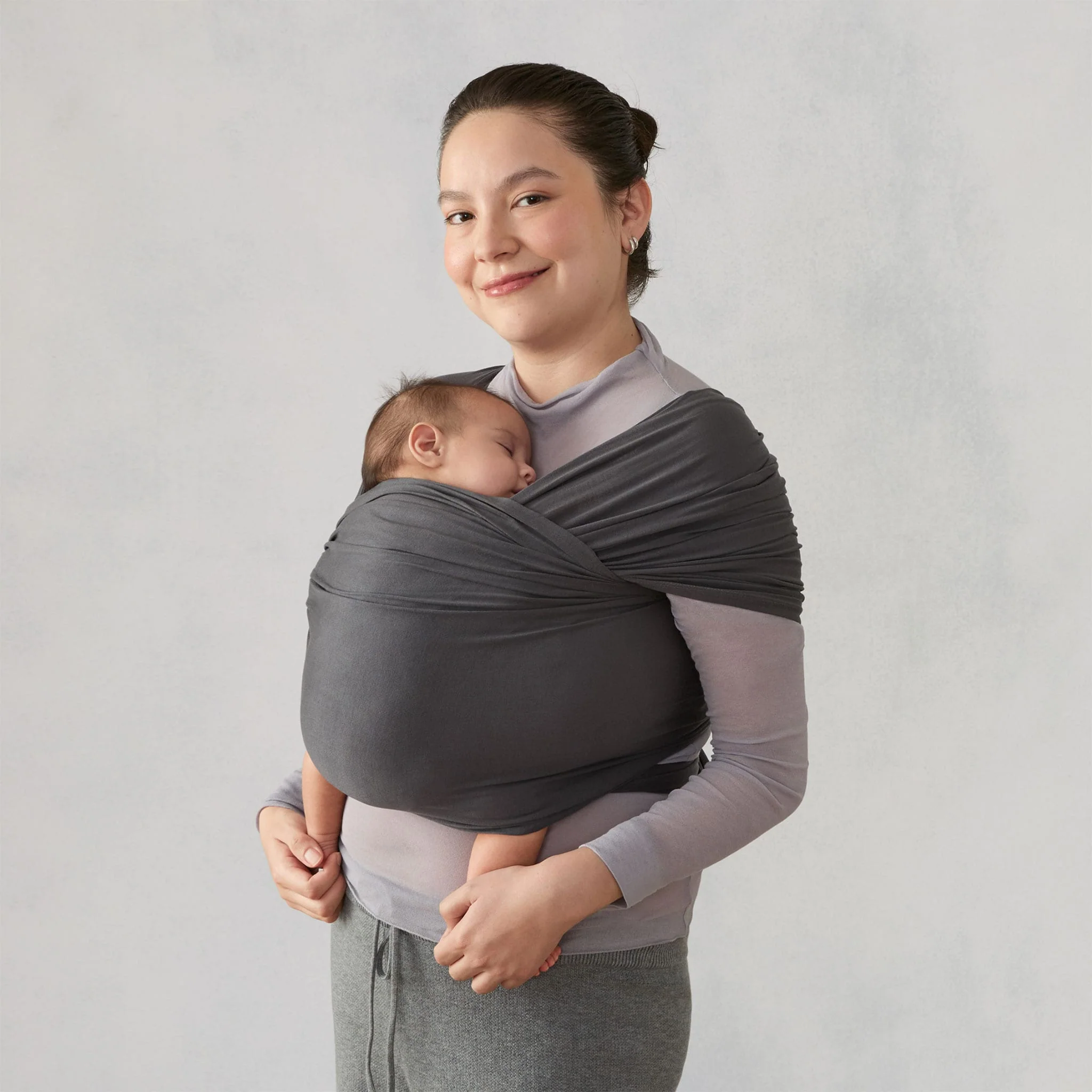 Porte-Bébé Écharpe Aura - Noir - Image 4