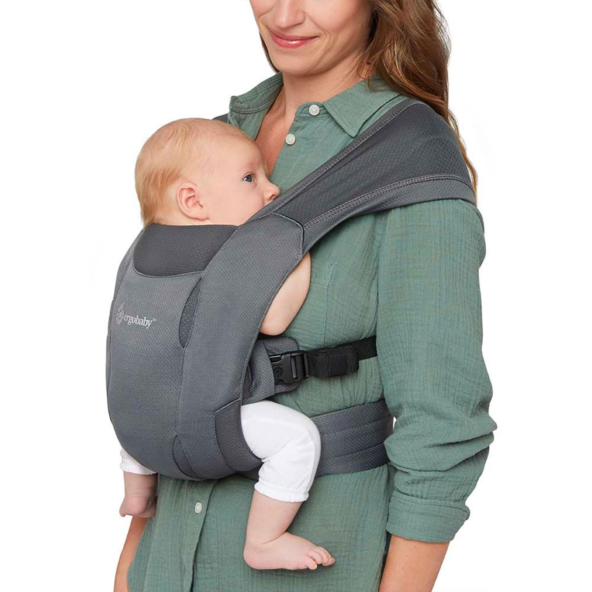 Porte-bébé Nouveau-Né Embrace Mesh - Noir Délavé - Image 3