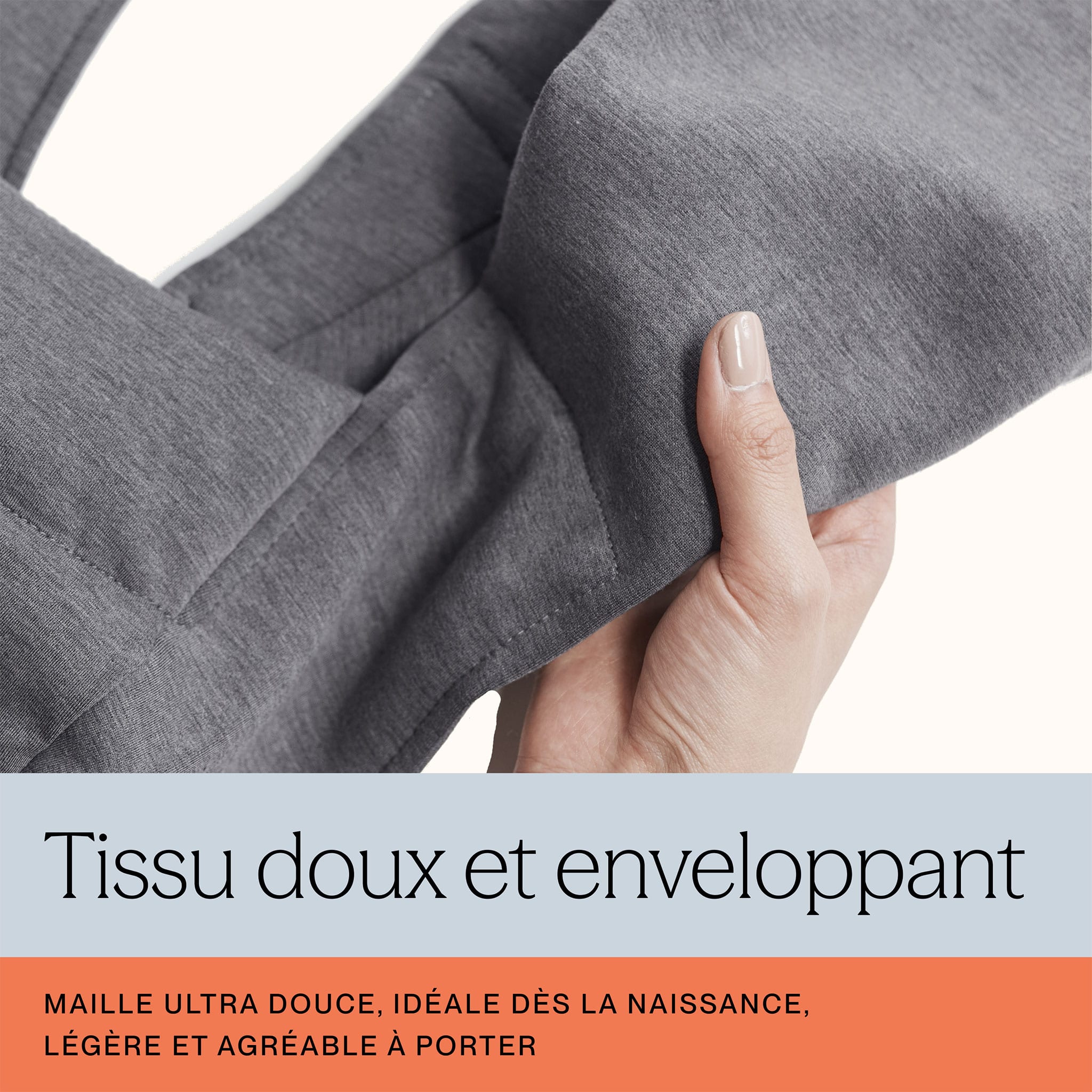 Porte-bébé Nouveau-Né Embrace - Noir Intense - Image 11