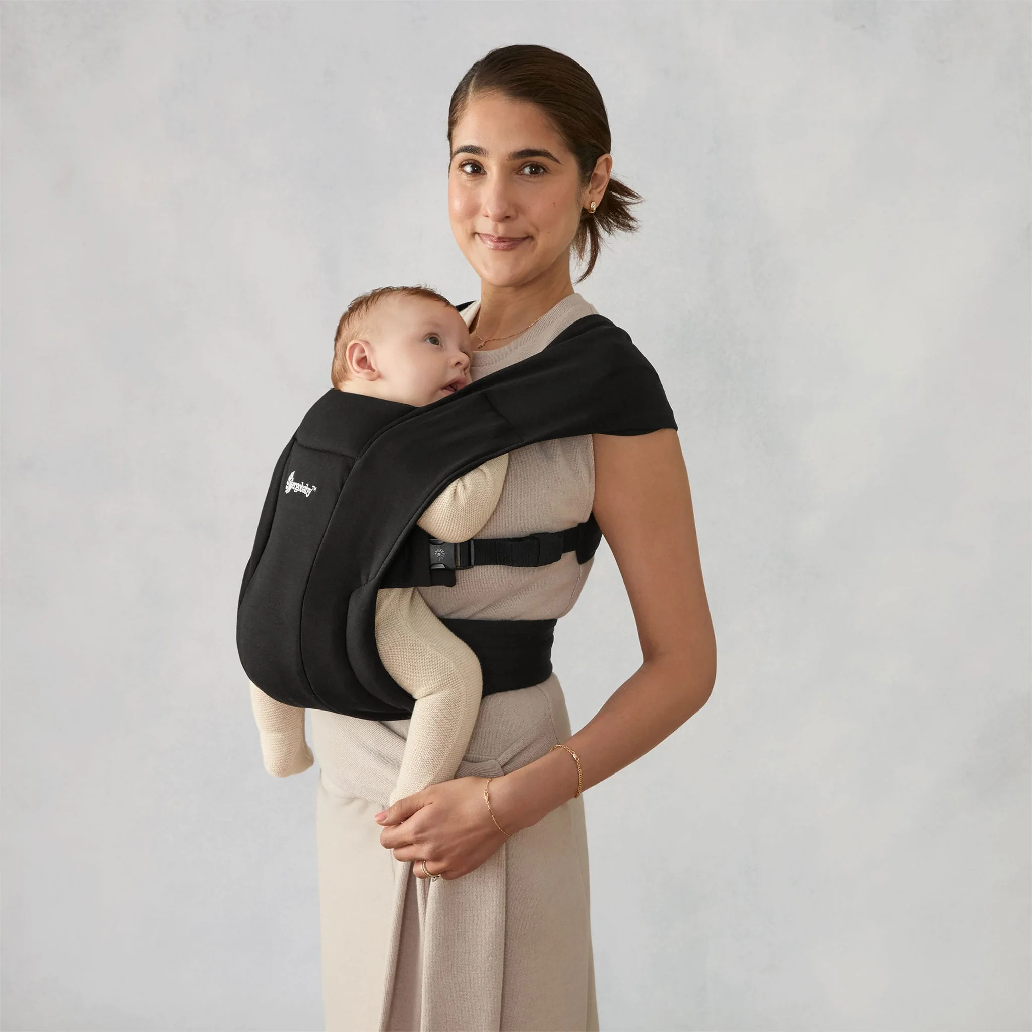 Porte-bébé Nouveau-Né Embrace - Noir Intense - Image 5