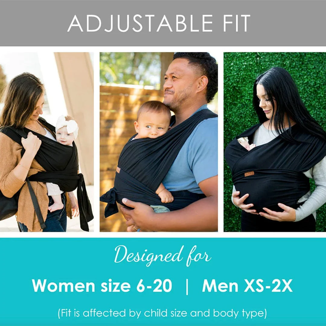 Porte-Bébé Extensible Agility Flex - Noir - Image 3