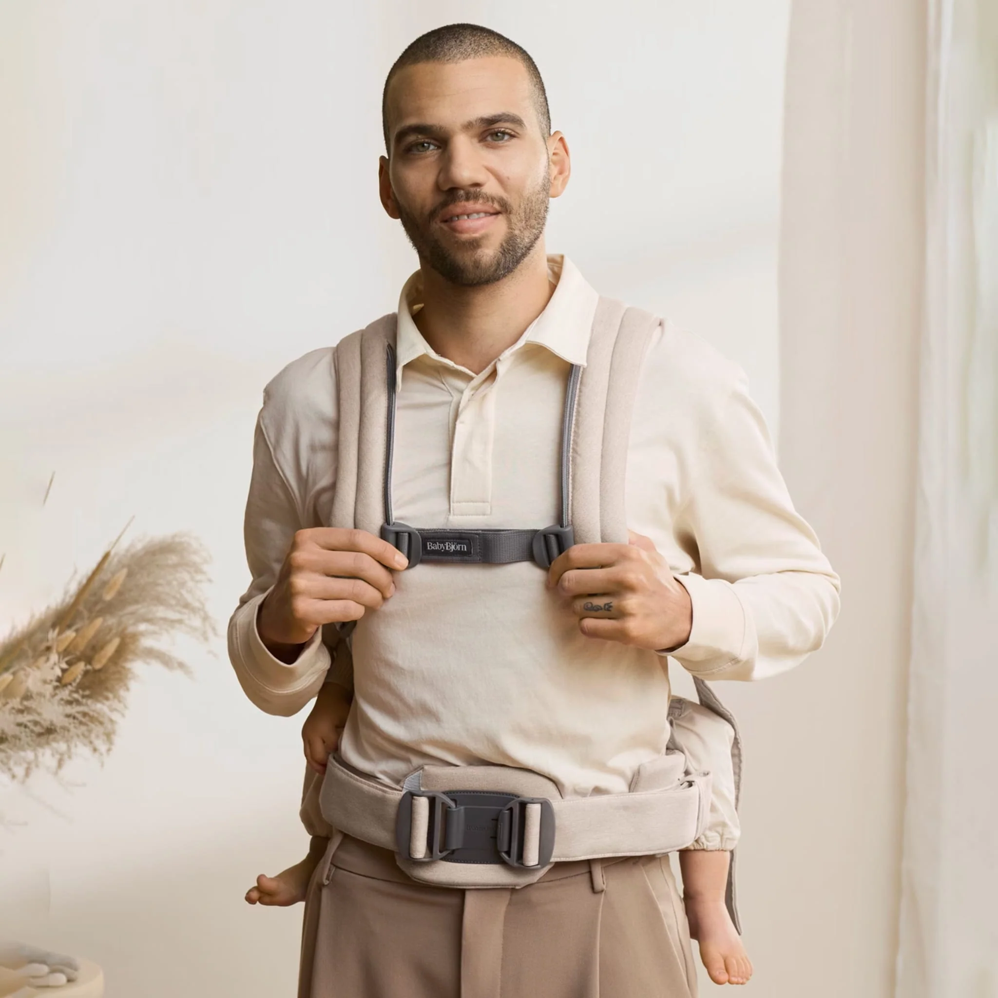 Porte-bébé Harmony - Mélange Beige - Image 8