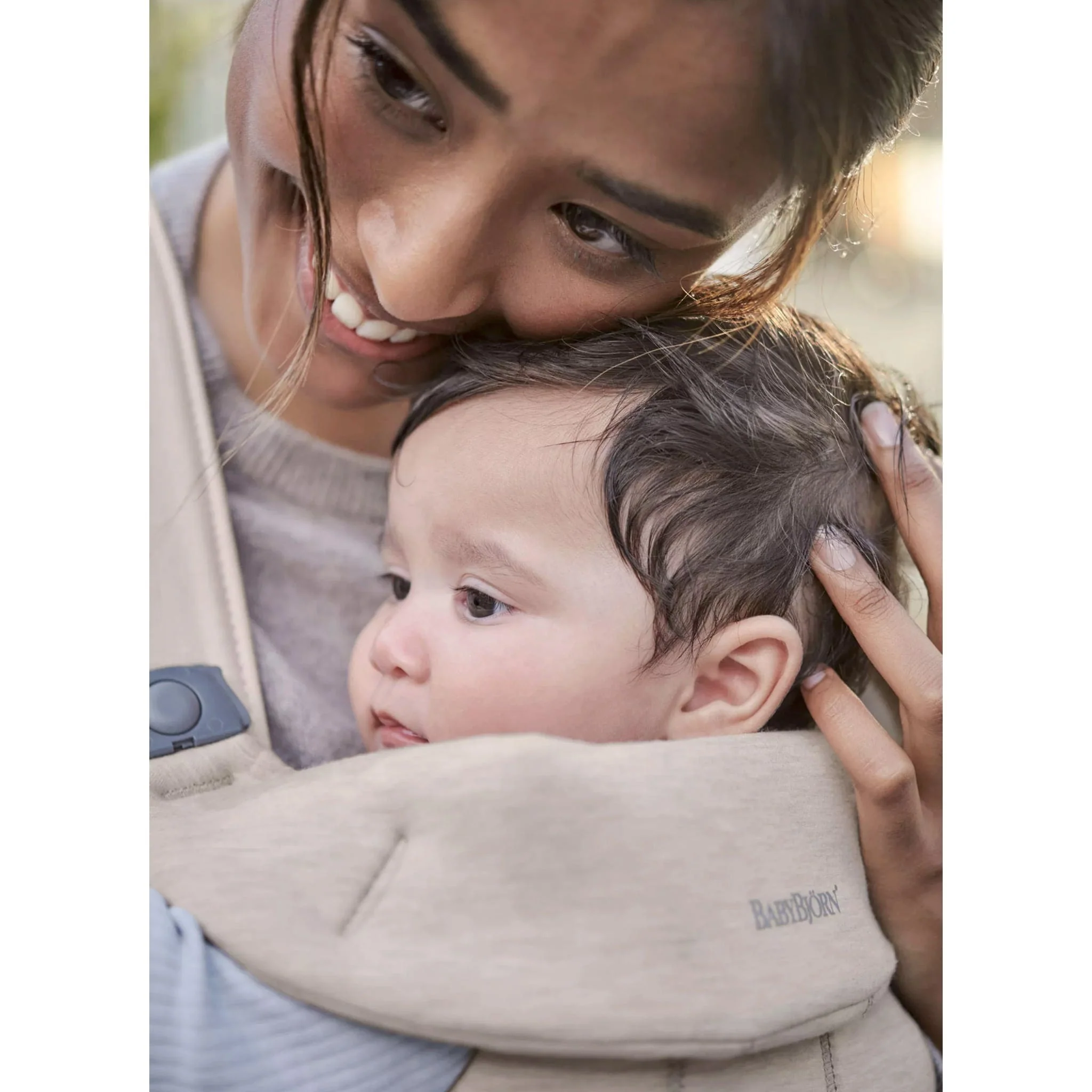 Porte-Bébé Mini 3D Jersey - Beige - Image 10