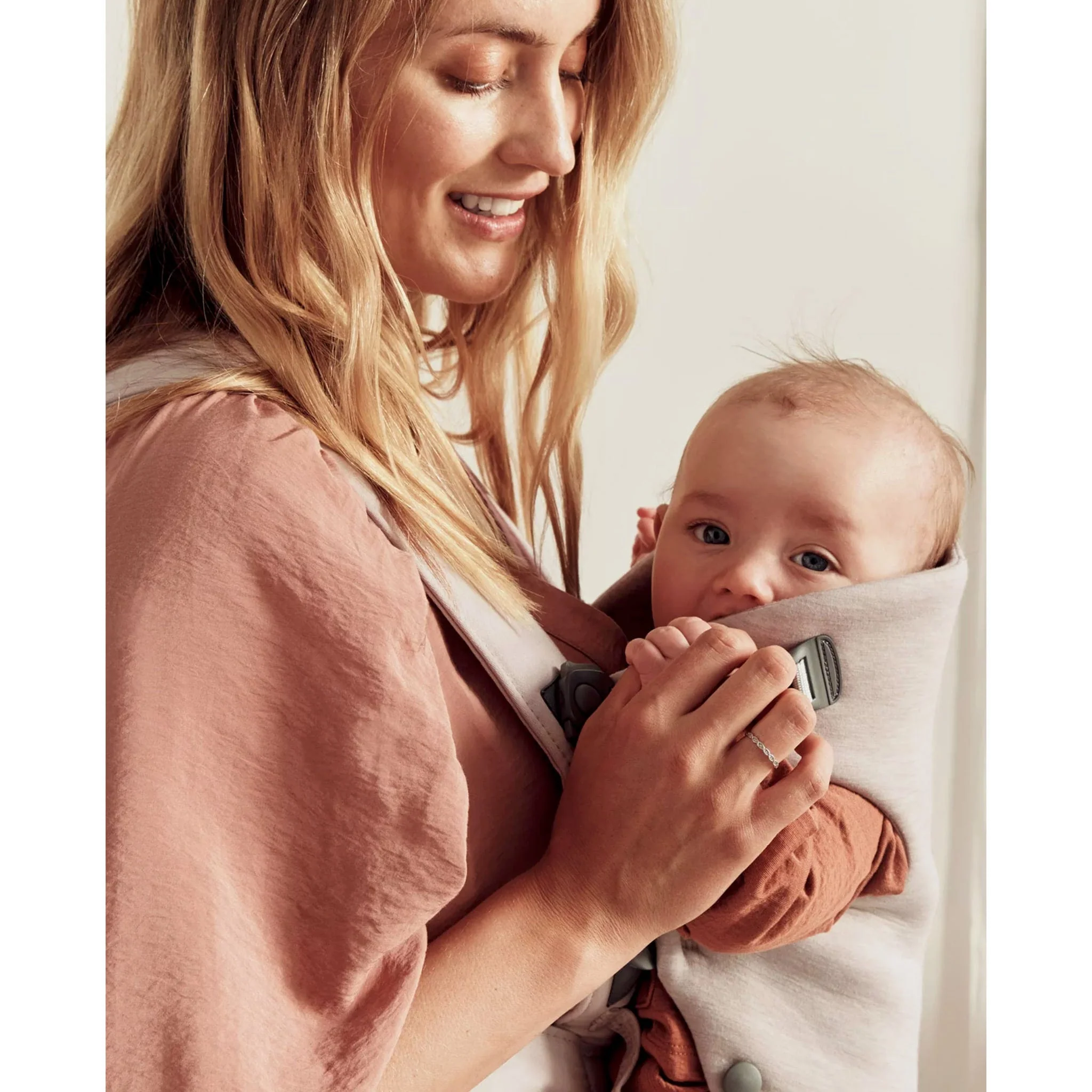 Porte-Bébé Mini 3D Jersey - Beige - Image 5