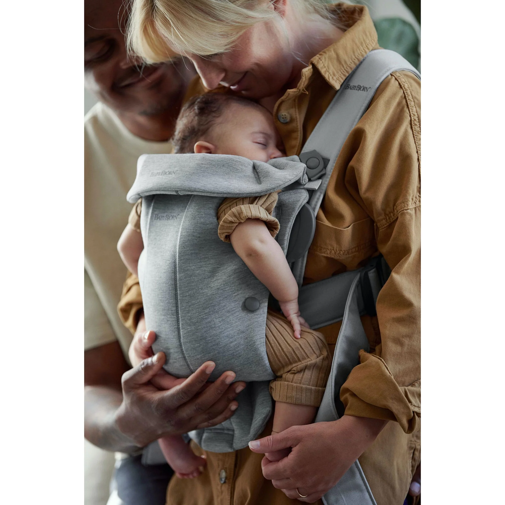 Porte-Bébé Mini 3D Jersey - Gris Light - Image 6