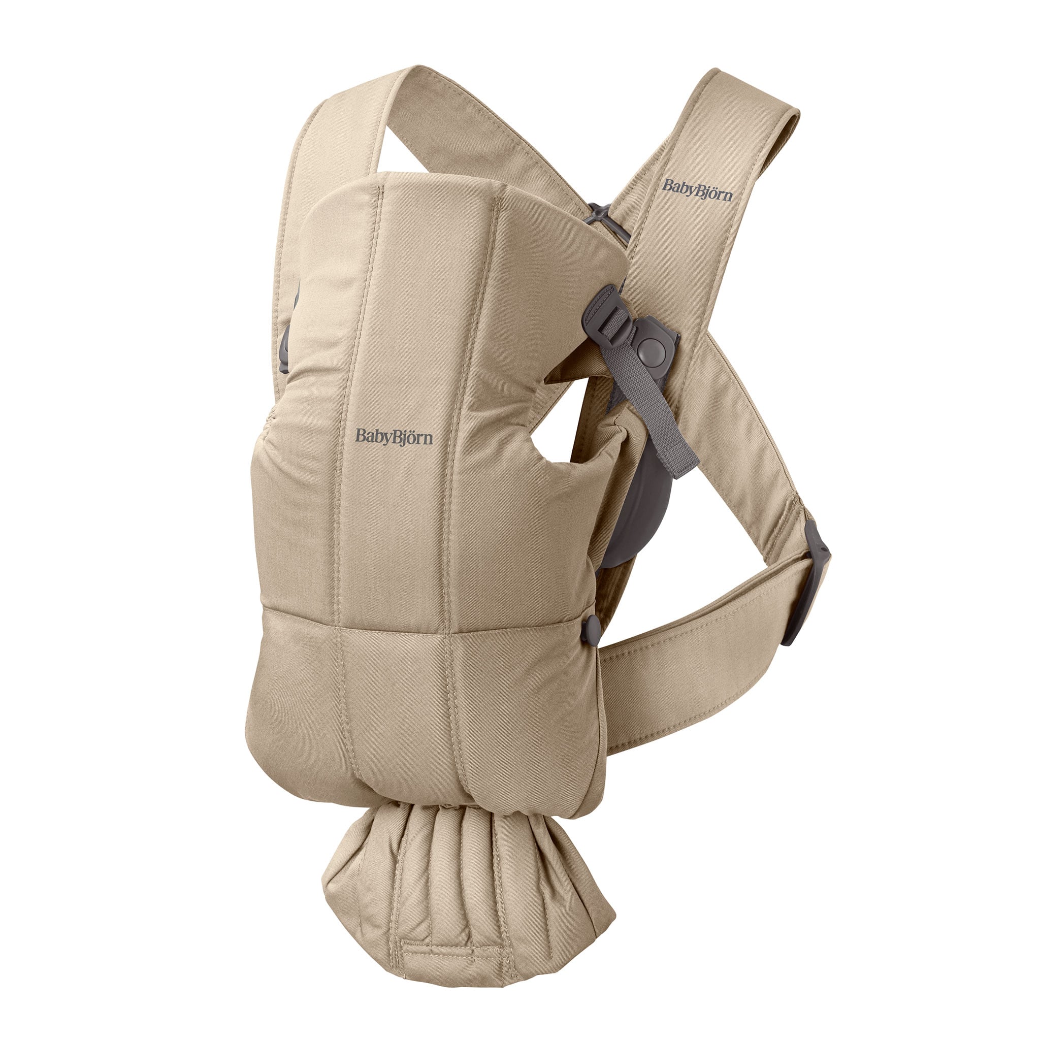 Porte-Bébé Mini - Wooven Beige - Image 2