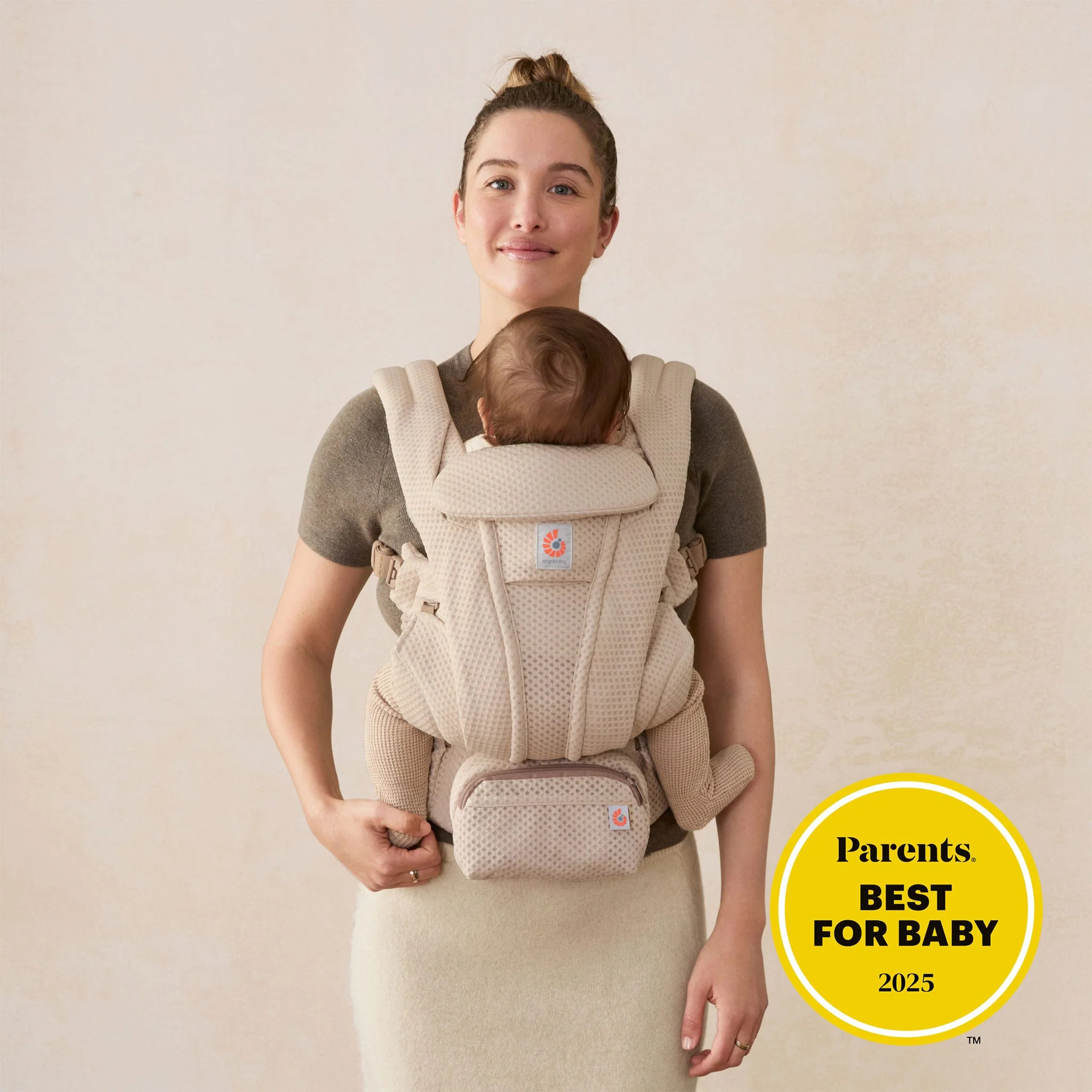 Porte-Bébé Omni Deluxe Mesh - Beige Naturel - Image 3