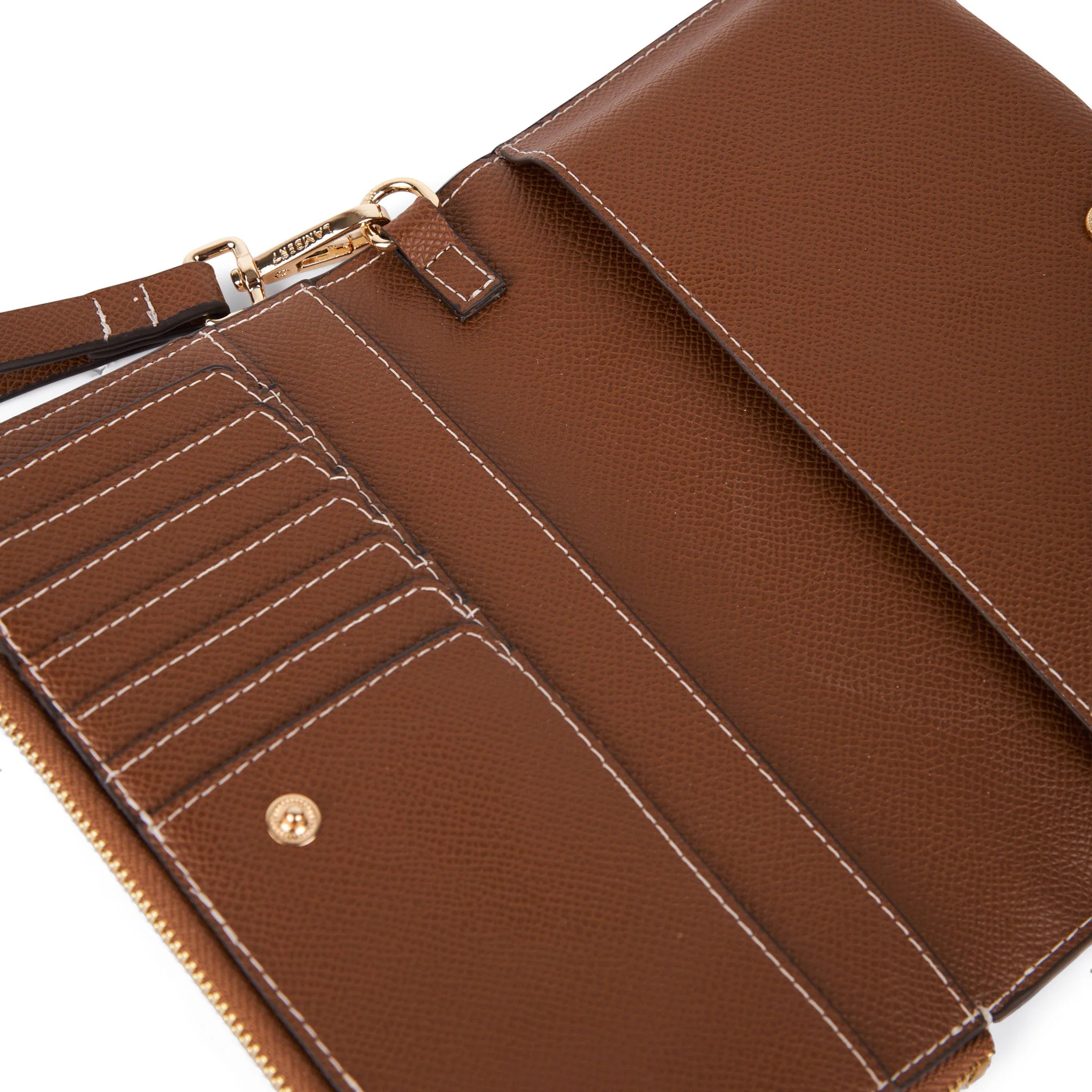 Porte Feuille Quinn - Noisette - Image 3