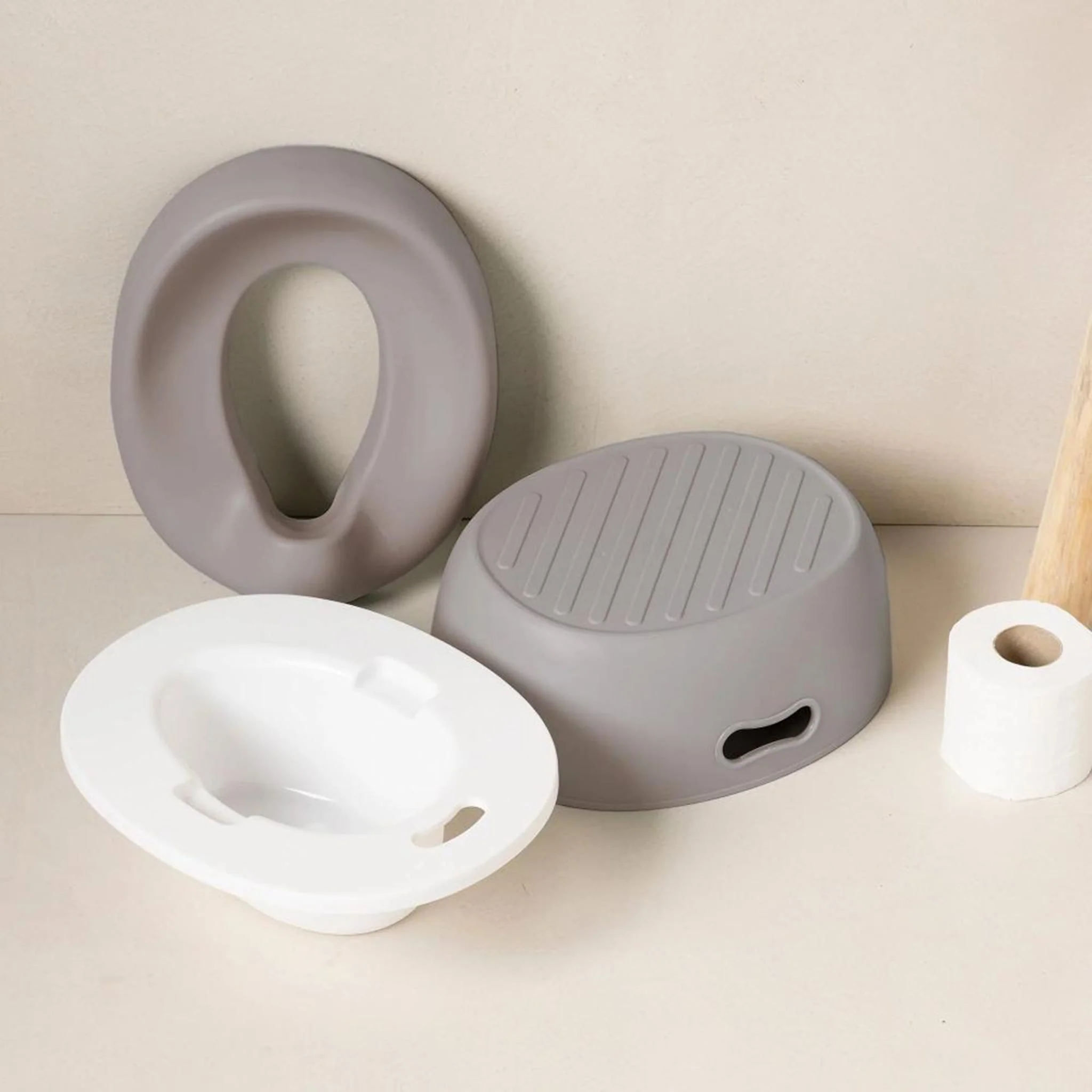 Pot D'Apprentissage 3-en-1 - Taupe - Image 4