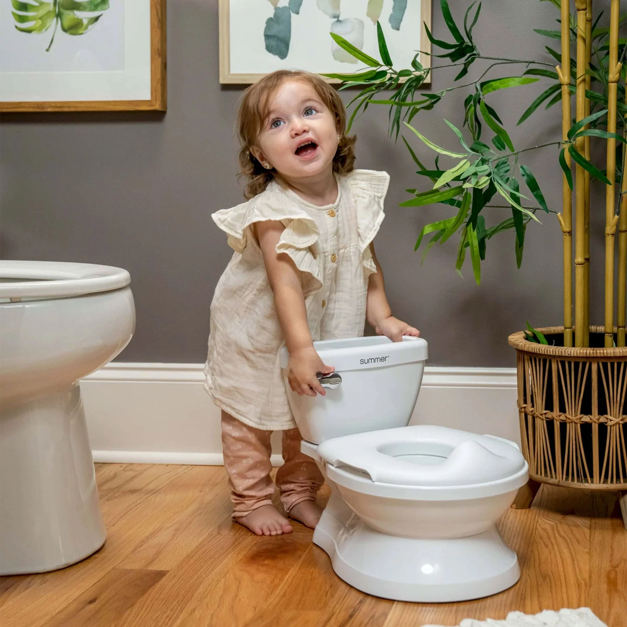 Pot Toilette Blanche - Image 2