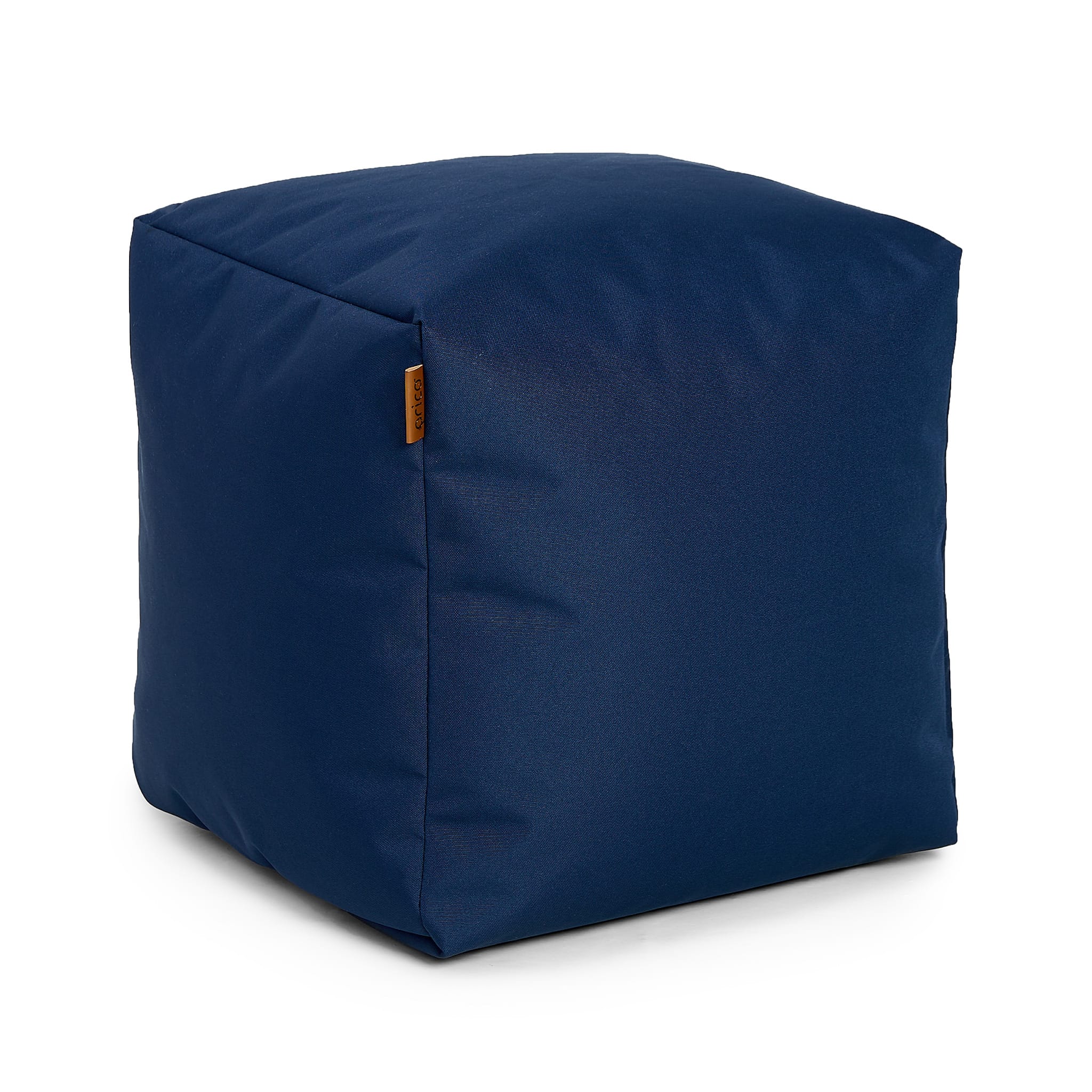Pouf Repose-Pieds Carré - Marine
